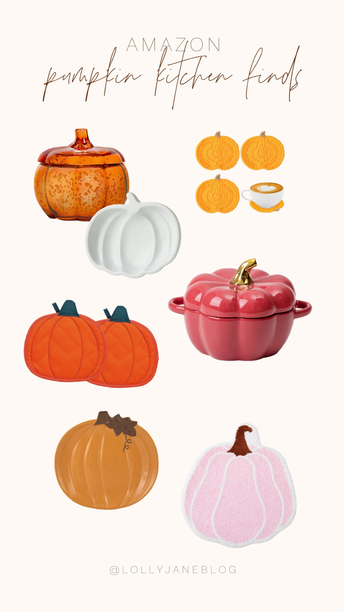 Amazon pumpkin kitchen finds! 🎃

🍂 Fall in love with the season's cutest essentials! 🍁 From cozy pumpkin-themed pots all the way to rugs, Amazon has everything you need to make this fall absolutely fabulous. 🎃 These festive finds are perfect for adding a touch of autumn magic to your home. Don’t miss out on the chance to snuggle up in style and sip your favorite seasonal drinks on your pumpkin coasters! 🧡🍂 #FallVibes #PumpkinPerfection #AmazonFinds

#LTKSeasonal #LTKHome #LTKStyleTip