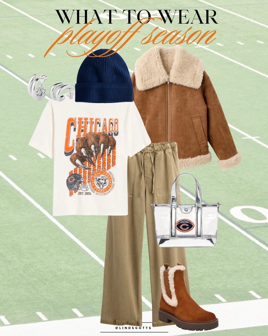 What to Wear: Chicago Bears Playoff Game 

We did it baby! 🐻⬇️

#LTKSeasonal #LTKootd