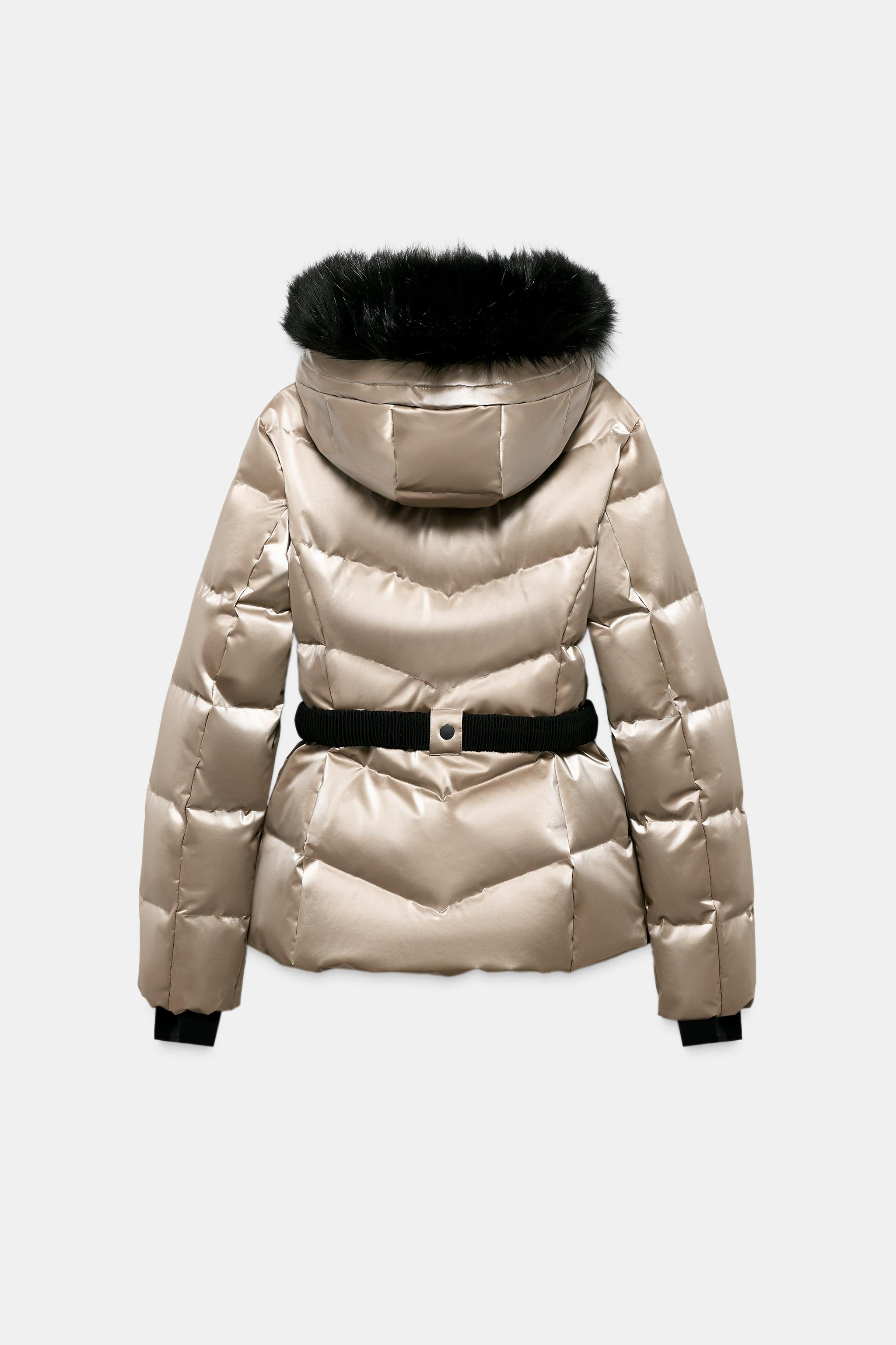 WATER-RESISTANT WINDPROOF DOWN JACKET RECCO® TECHNOLOGY SKI COLLECTION | Zara UK
