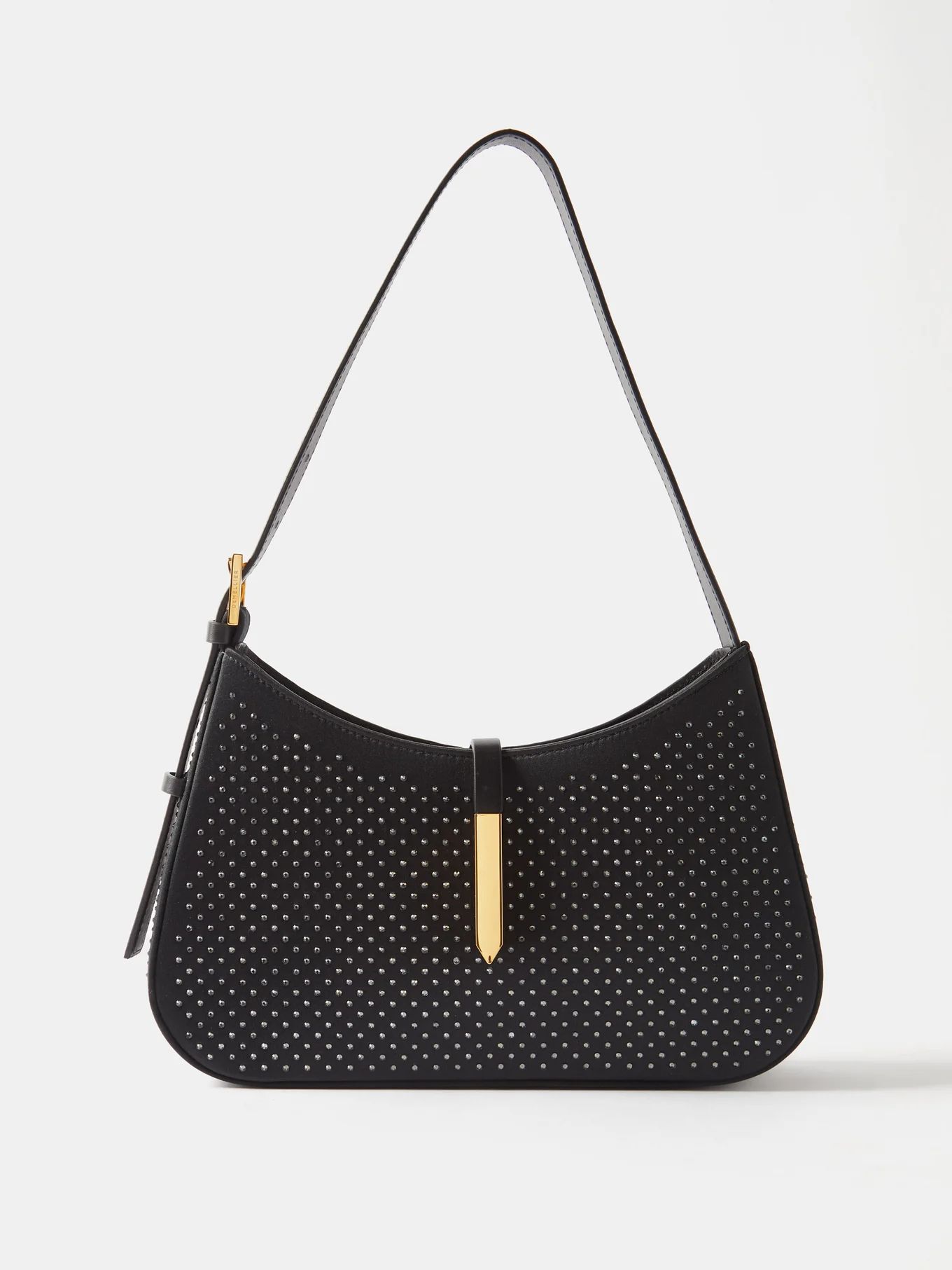 Tokyo mini embellished-satin shoulder bag | DeMellier | Matches (UK)