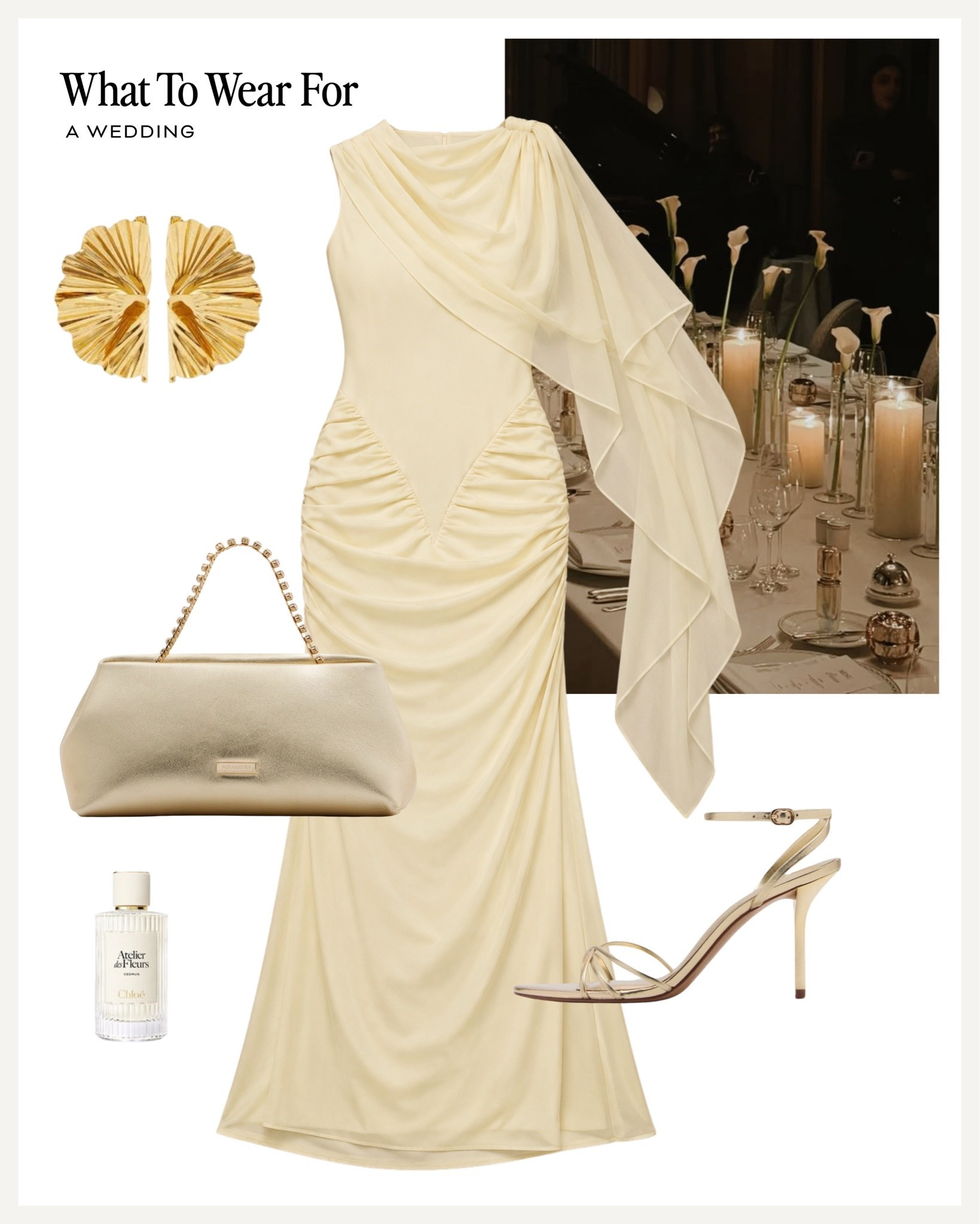 Wedding guest outfit 💛✨💍

#LTKsummer #LTKpartywear