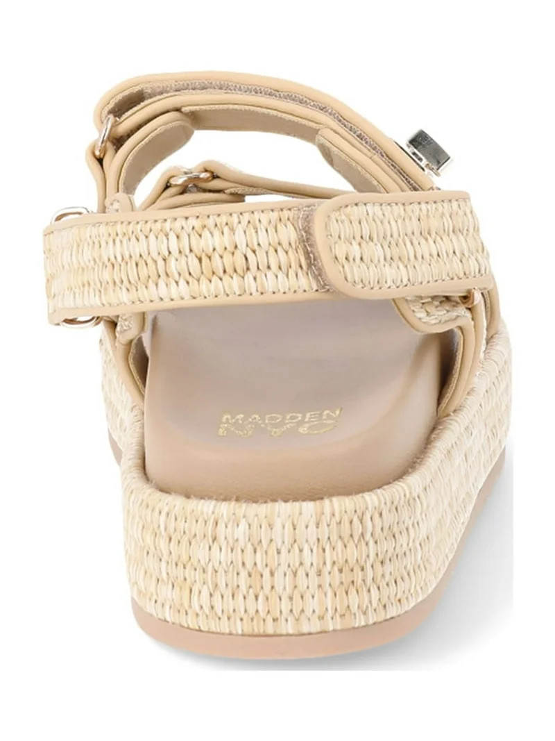 Madden NYC Women's Raffia Platform Sandals | Walmart (US)