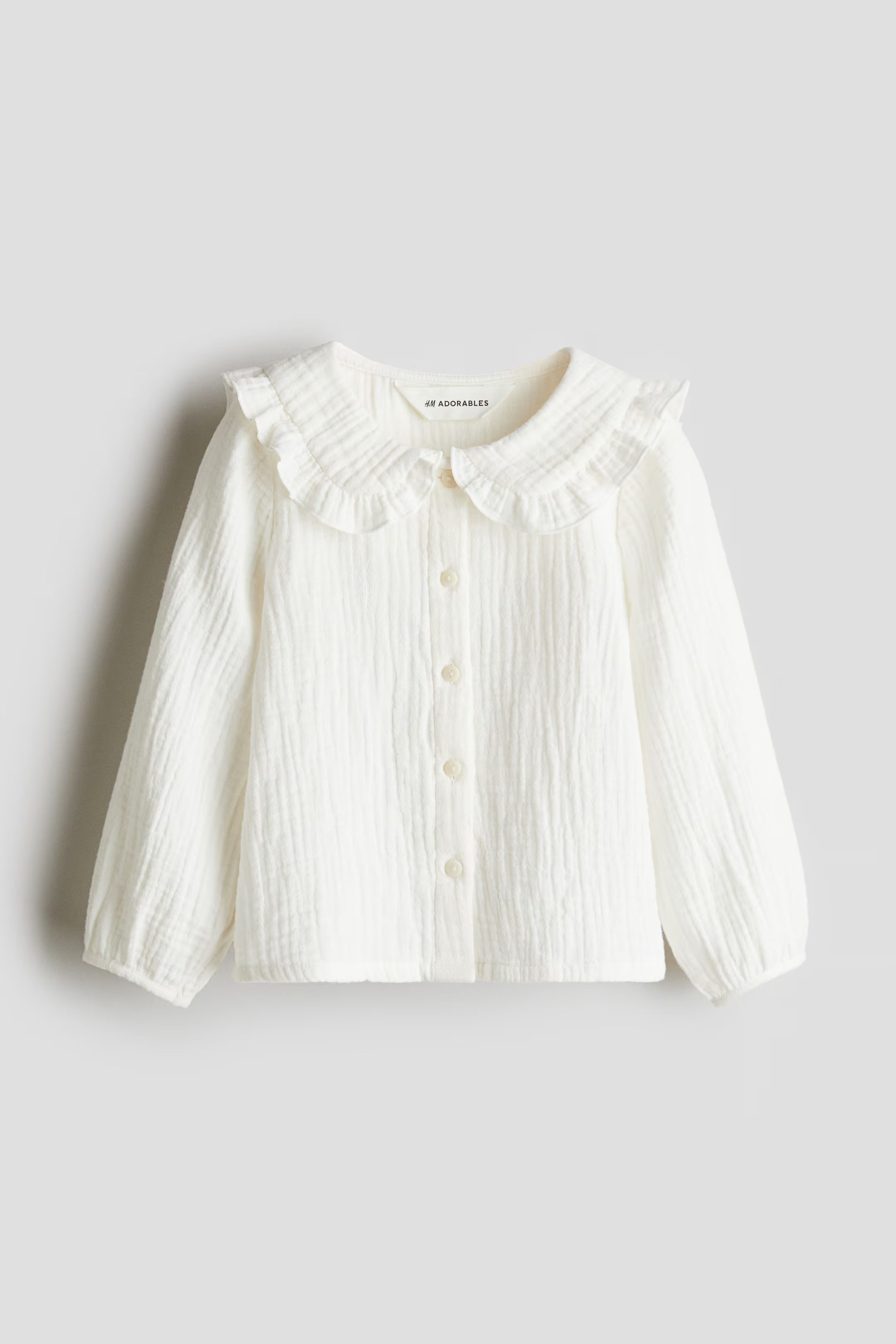 Cotton Muslin Blouse | H&M (US + CA)