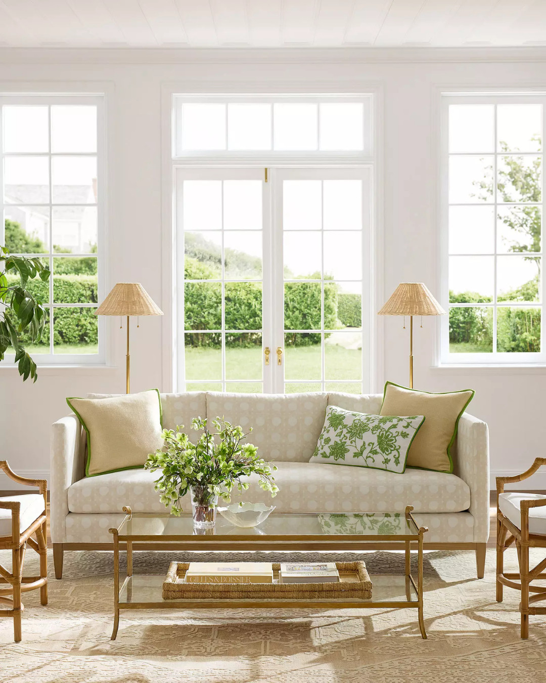I’m loving this Serena & Lily living room for its fresh green accents, soft neutral base, and that light-filled elegance that feels classic yet relaxed.
Serena & Lily living room, coastal living room decor, neutral sofa styling, green accent pillows, classic coastal style, light and airy living room, elegant home decor, timeless interior design 

 #LTKHome
