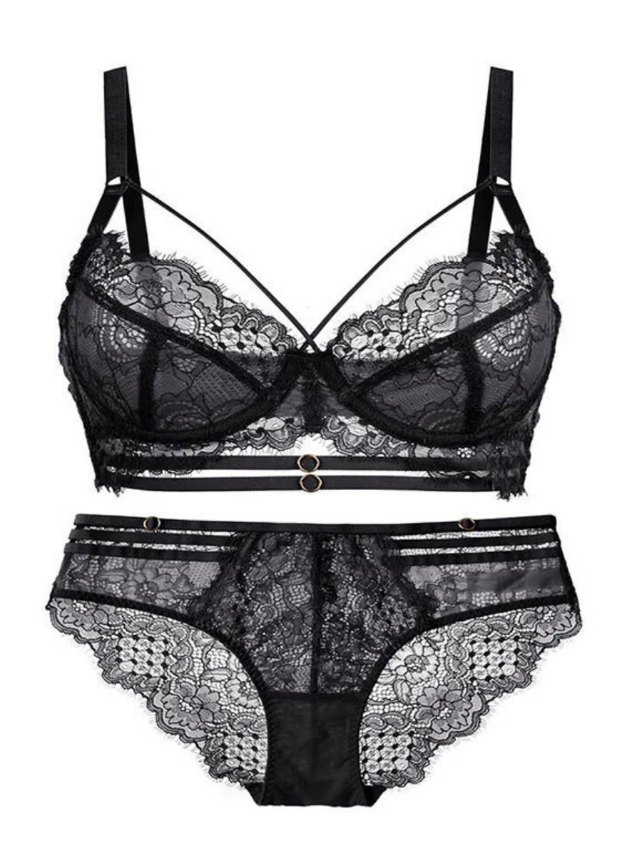 Rylan Double Straps Lace Lingerie Set | Kyria Lingerie
