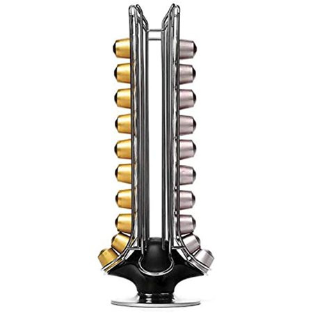 Prepara Espresso and Coffee Pods Holder and Carousel Storage Organizer for 50 Capsules Spins 360-deg | Walmart (US)