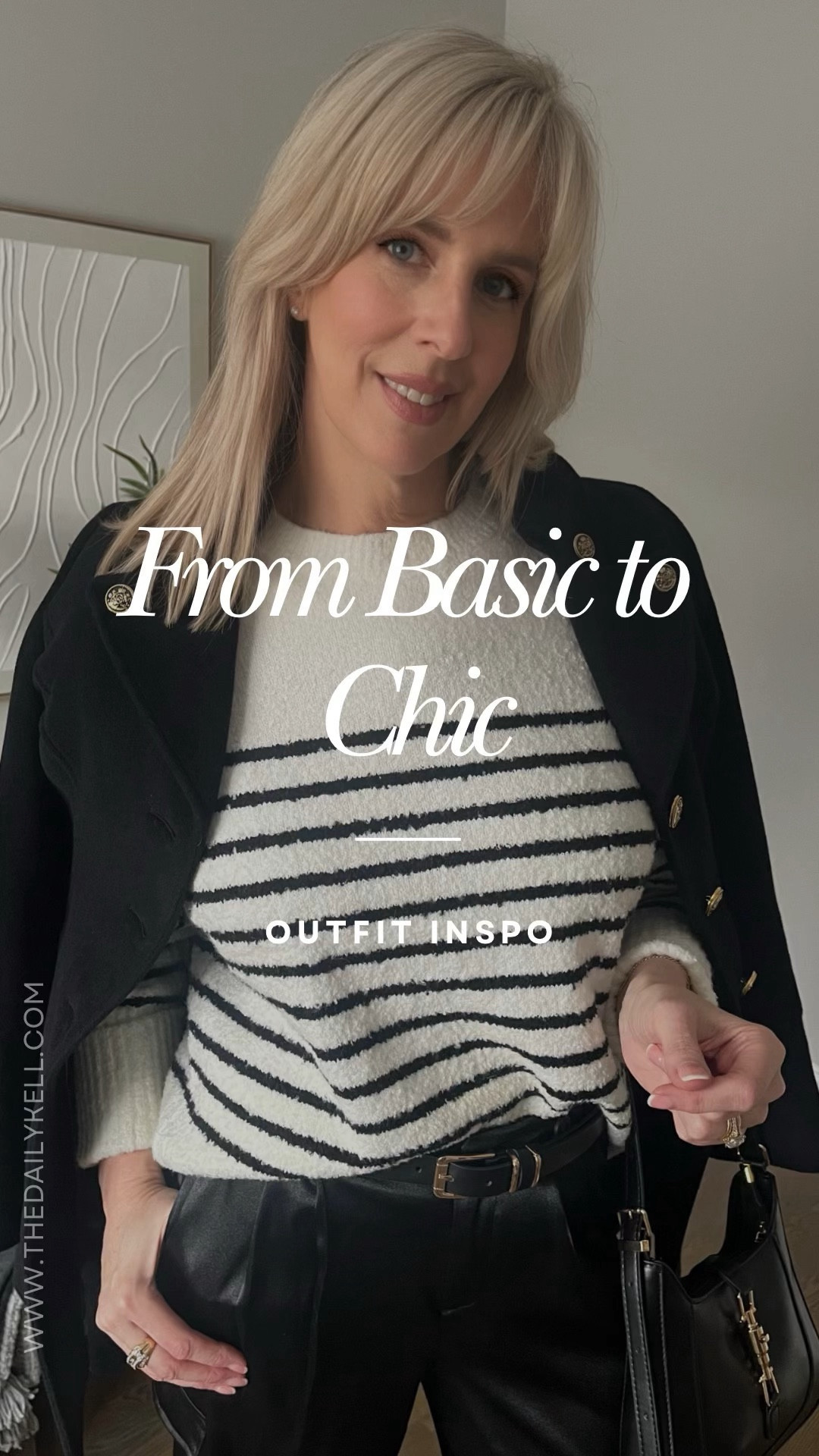 Today’s outfit is all about achieving a polished and chic look while using wardrobe items that are fairly casual and extremely comfortable.   It’s all about how you accessorize.  

Even though I’ve chosen to wear my @adidas Sambas - the belt, handbag and coat help create a chic and polished feel with the gold hardware.   The belt and handbag are very budget friendly.  

My @stjohn coat is an investment piece so I’ve tagged similar looks that are more budget friendly.   I wear this coat multiple times a week and have had it for several years. 

Head to your closet and grab similar items you have and play around with how to accessorize them.   Fashion doesn’t have to be overwhelming.  You just need the right formula.  

Follow for more designer inspired looks ✨

#LTKSeasonal #LTKover40 #LTKfindsunder50