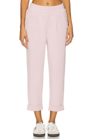 Varley The Rolled Cuff Sweatpant in Burnished Lilac from Revolve.com | Revolve Clothing (Global)