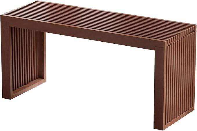 APRTAT Bamboo Dining Bench, 35 inch Farmhouse Decor Indoor Kitchen Table Bench, Entryway Shoe Rac... | Amazon (US)