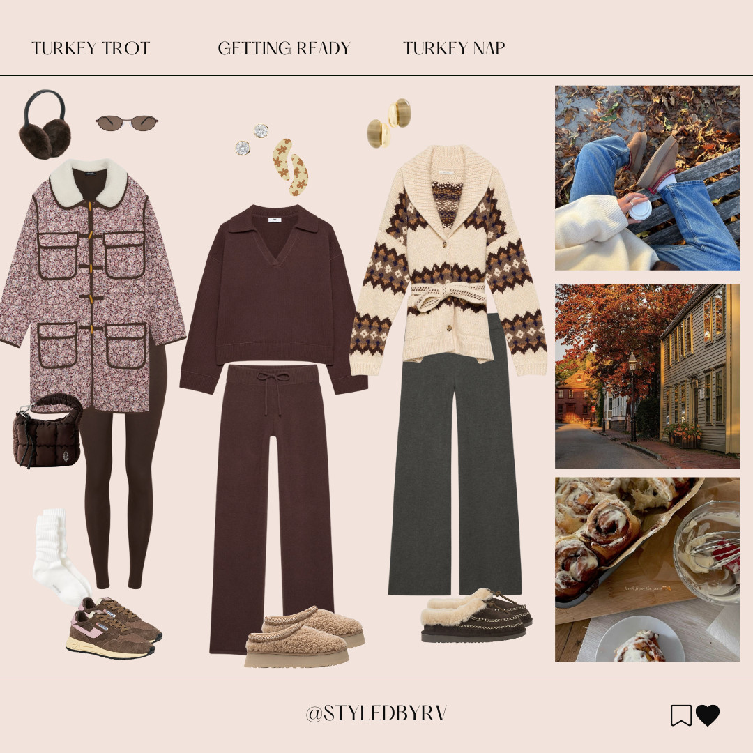 Thanksgiving Inspired Looks ☕🧣🧦🍂  

 #LTKHoliday #LTKootd #LTKSeasonal
