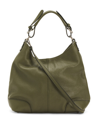 Made In Italy Leather Large Hobo Bag | Handbags | Marshalls | Marshalls