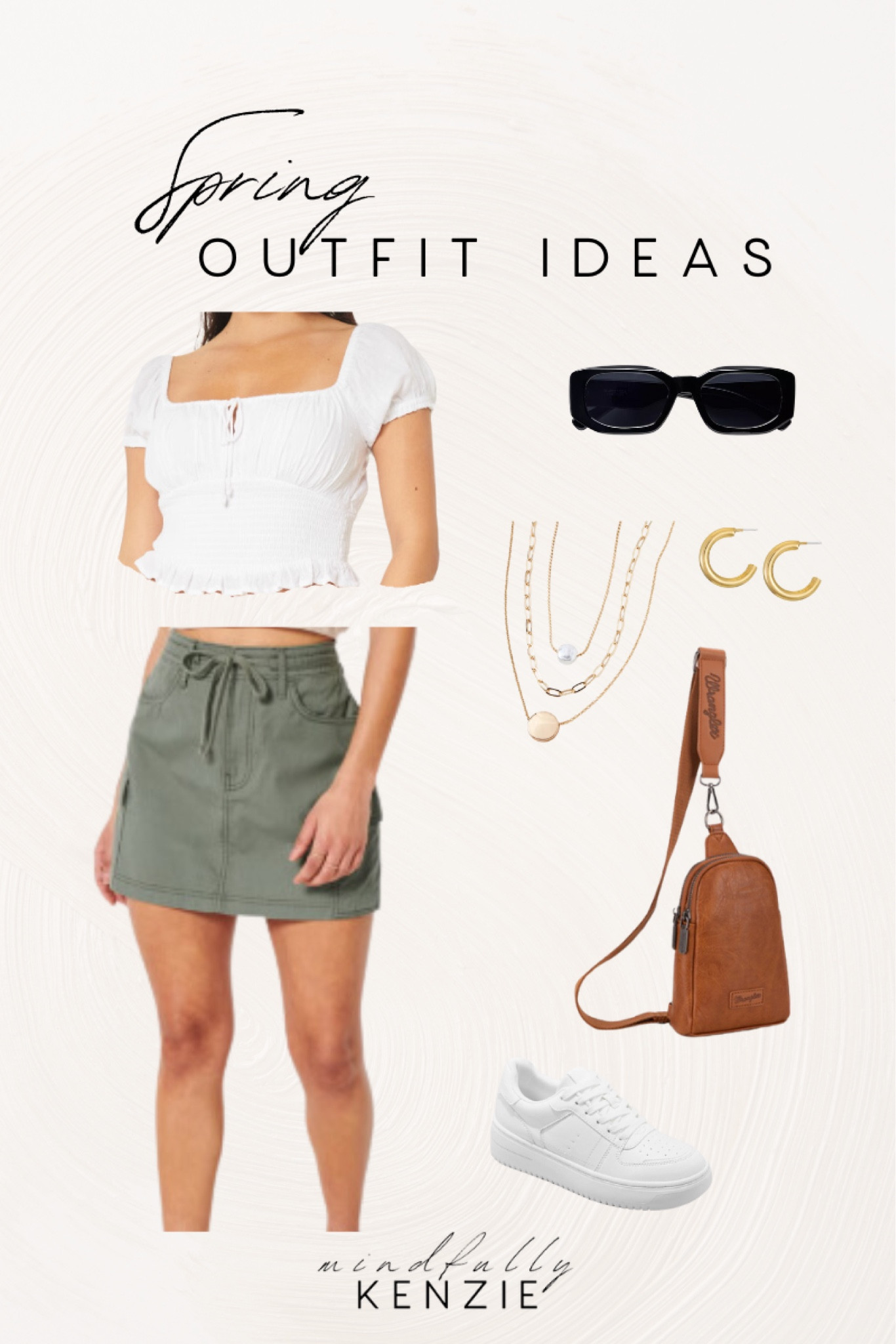 Spring Outfit Ideas

Spring outfit  spring style  spring fashion  green skirt  cargo skirt  gold accessories  sunglasses  crossbody bag  sneakers

#LTKSeasonal