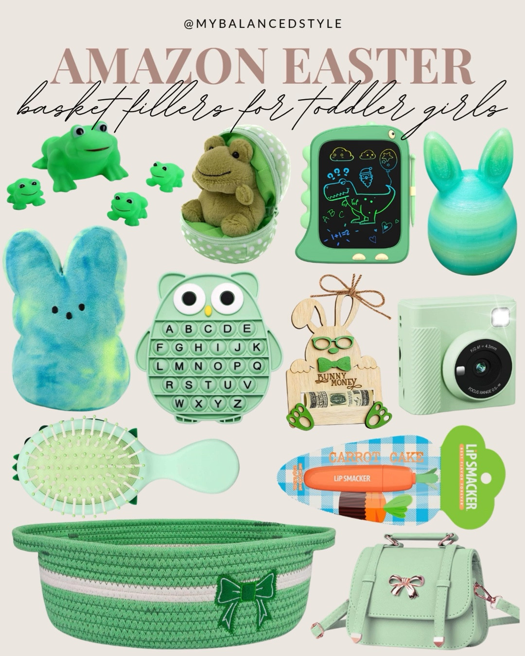 Amazon Easter basket fillers for toddler girls

toddler girl easter basket toys
mini stuffed bunny plush
coloring books and crayons set
bubble wands outdoor play
wooden puzzles toddler learning
cute hair bows and clips
board books spring themed
bath toys fun accessories
snack cups and toddler treats

#LTKSaleAlert #LTKKids #LTKSeasonal