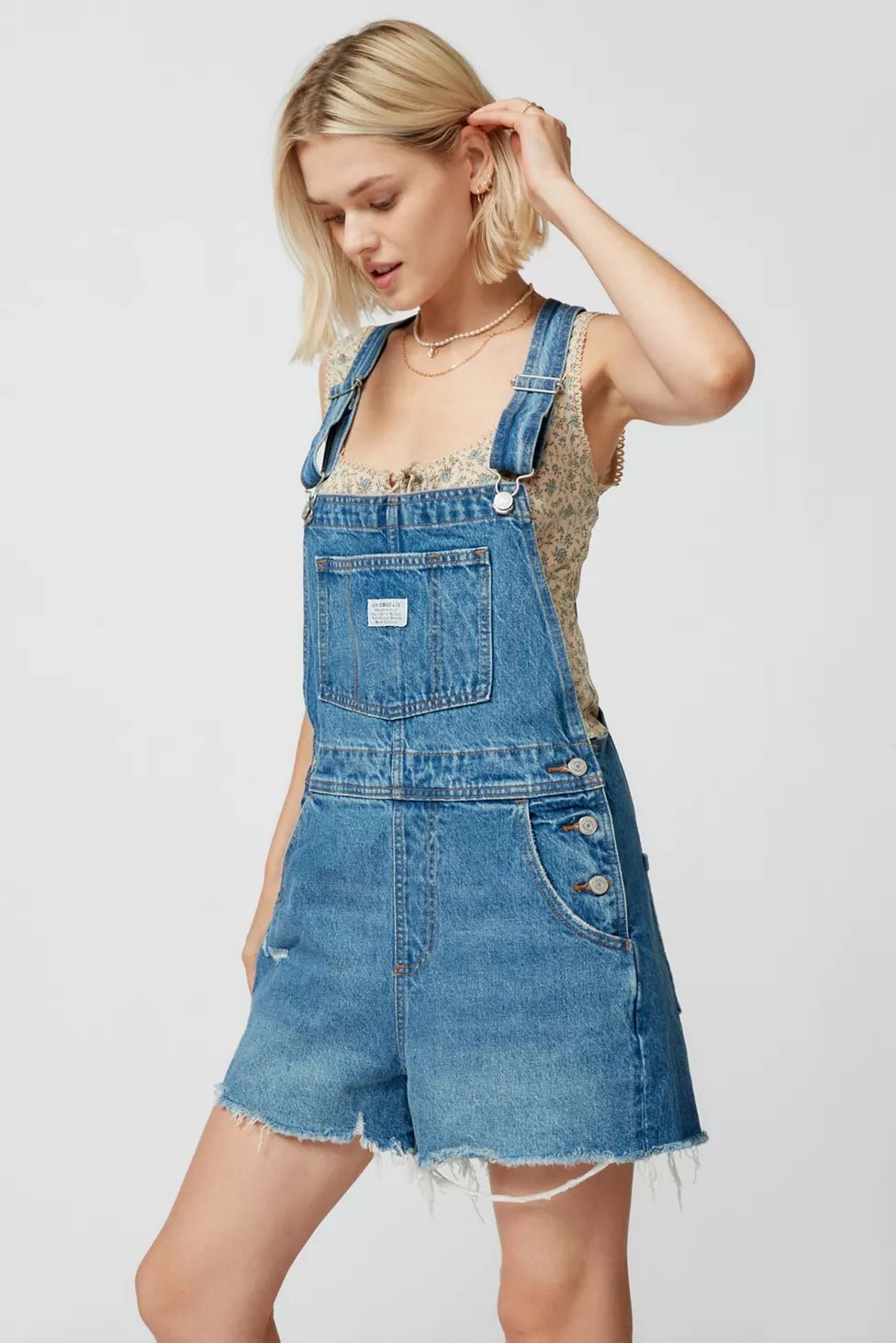 Levi’s® Vintage Denim Shortall Overall | Urban Outfitters (US and RoW)