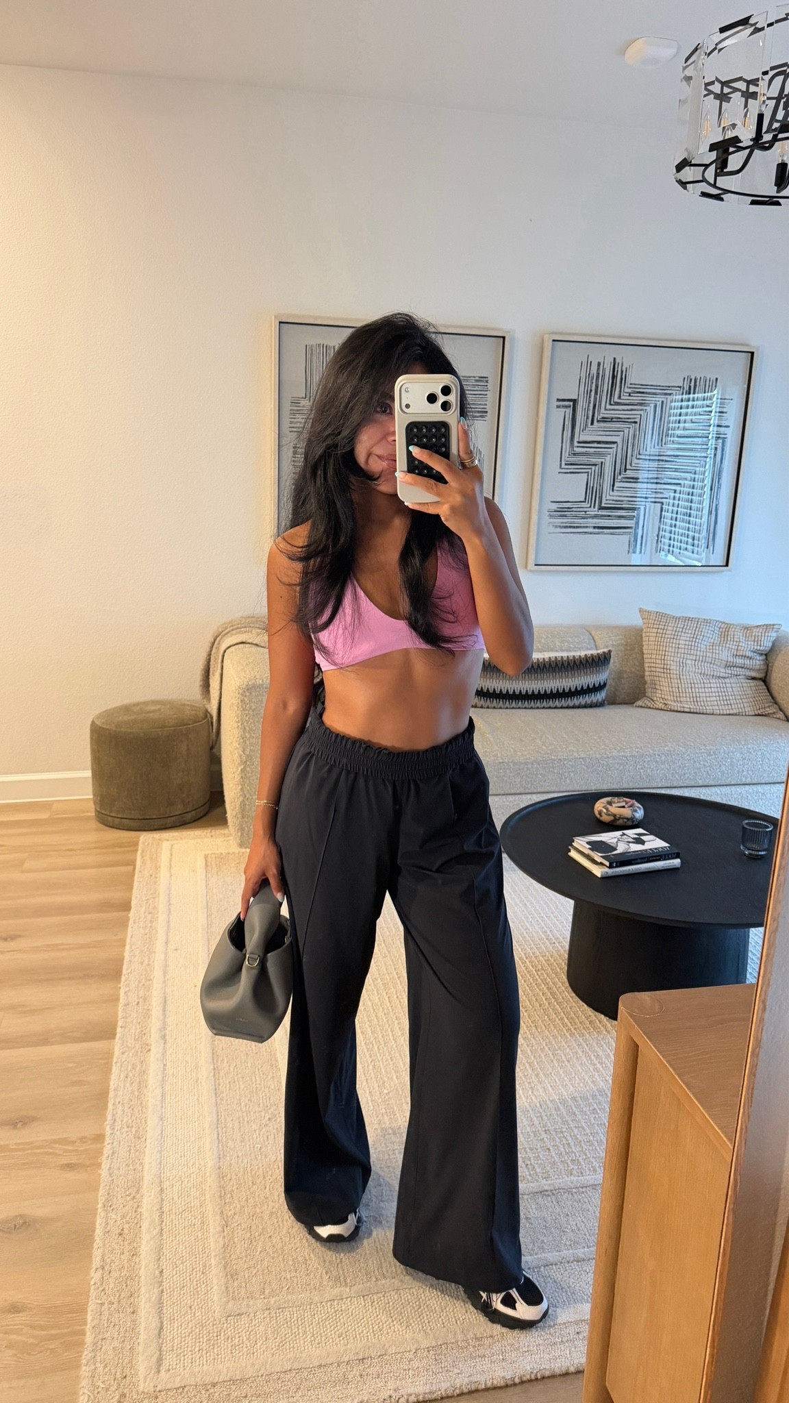 Wore to walk + gym! Size medium pants :)