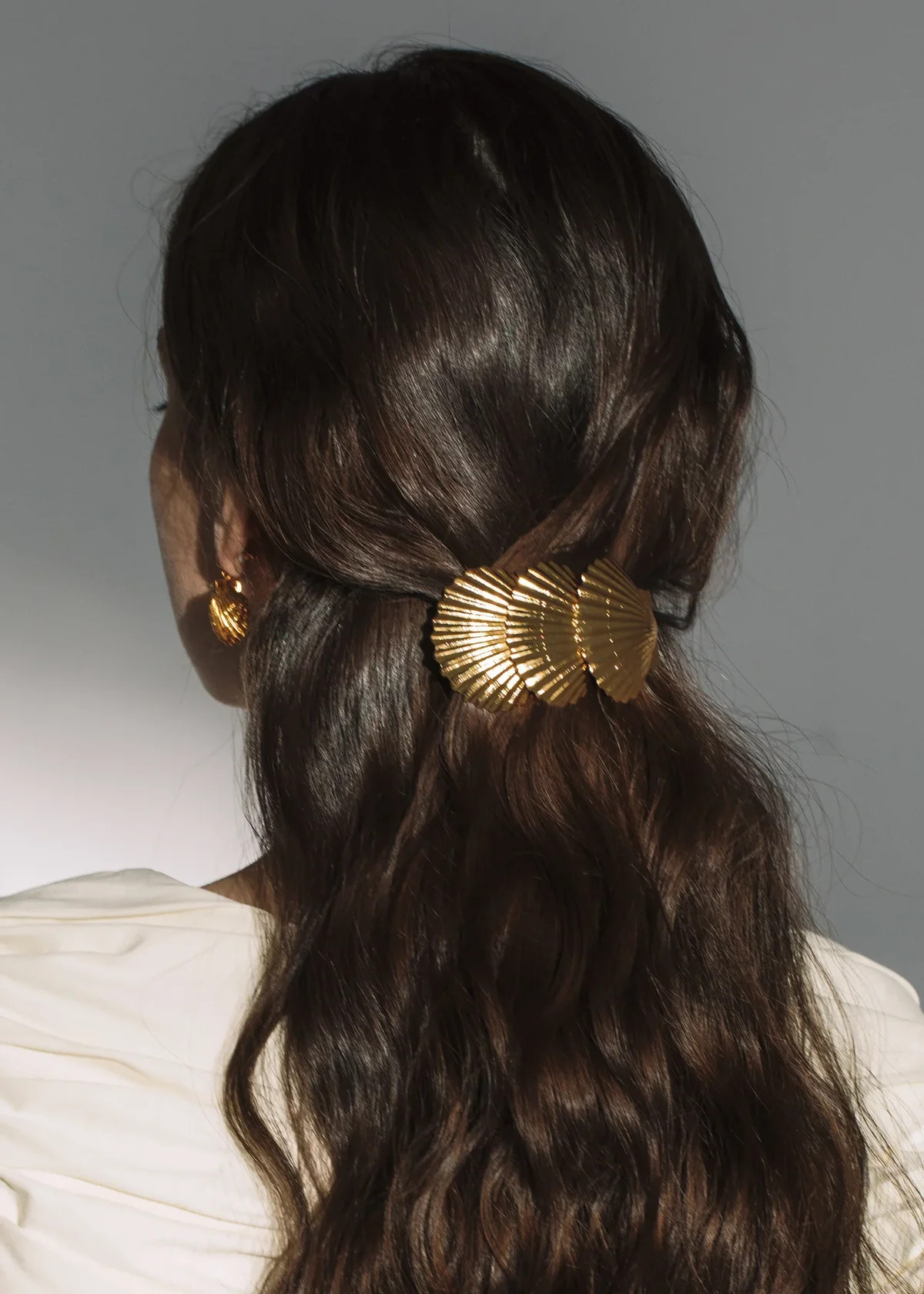 Siren Barrette in Gold | Over The Moon