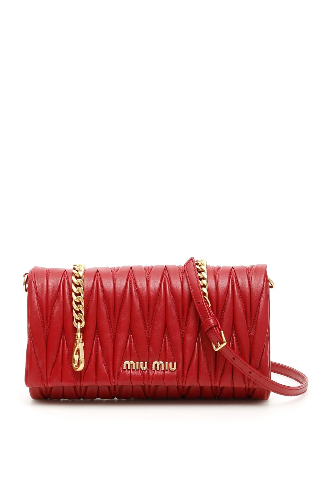 Miu Miu Matelassé Clutch Bag | Cettire Global