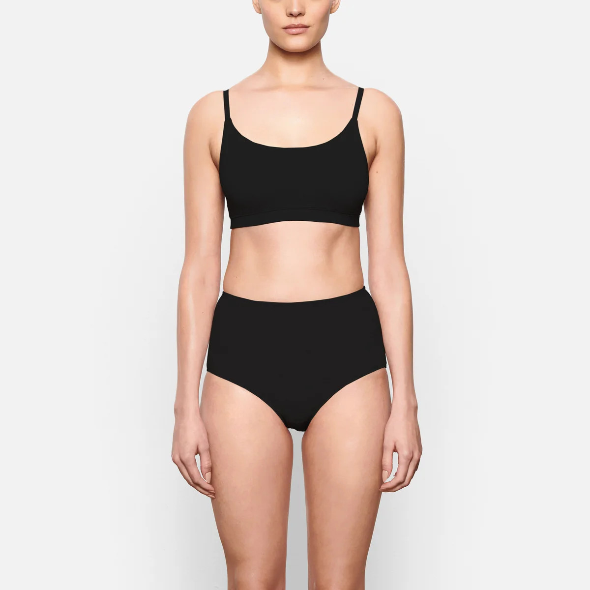 COTTON JERSEY SCOOP BRALETTE | SKIMS (US)
