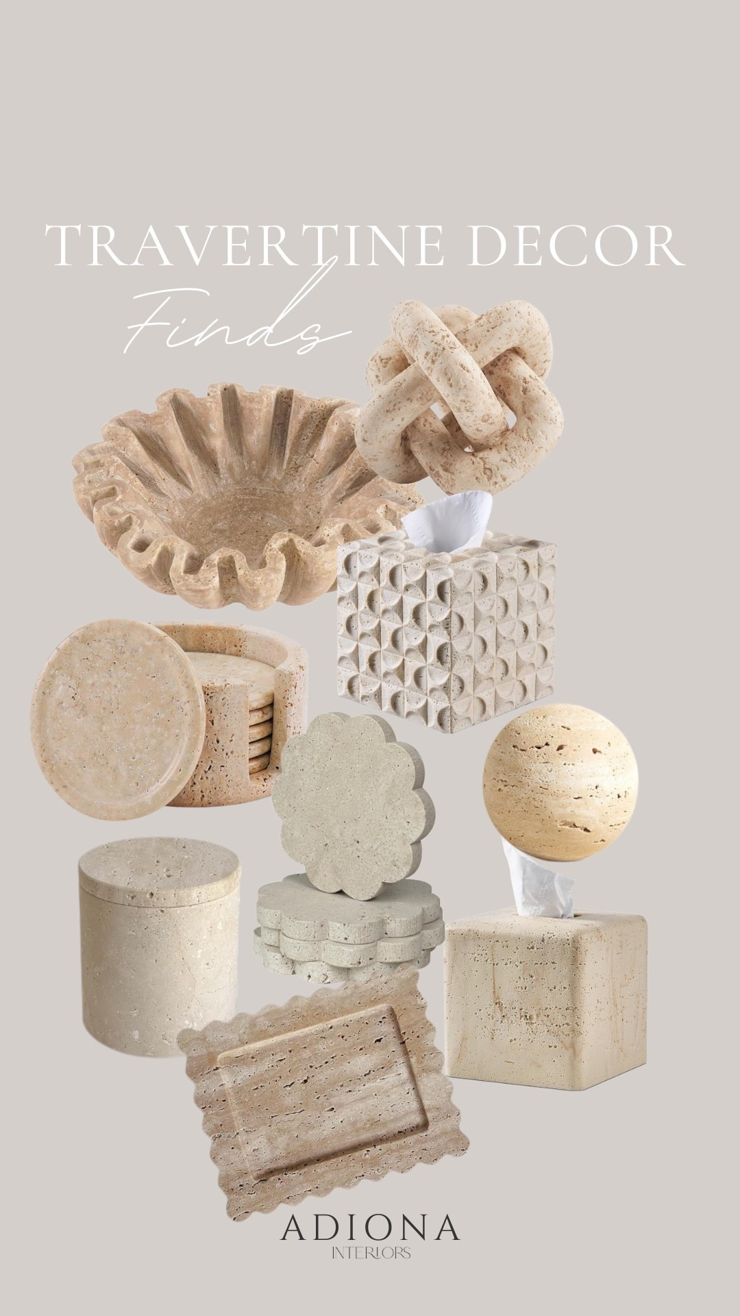 Travertine home decor  

#LTKHome #LTKSaleAlert