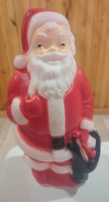 Empire Blow Mold Santa Vtg 1968 Made in U.S.A  13" Christmas | eBay US