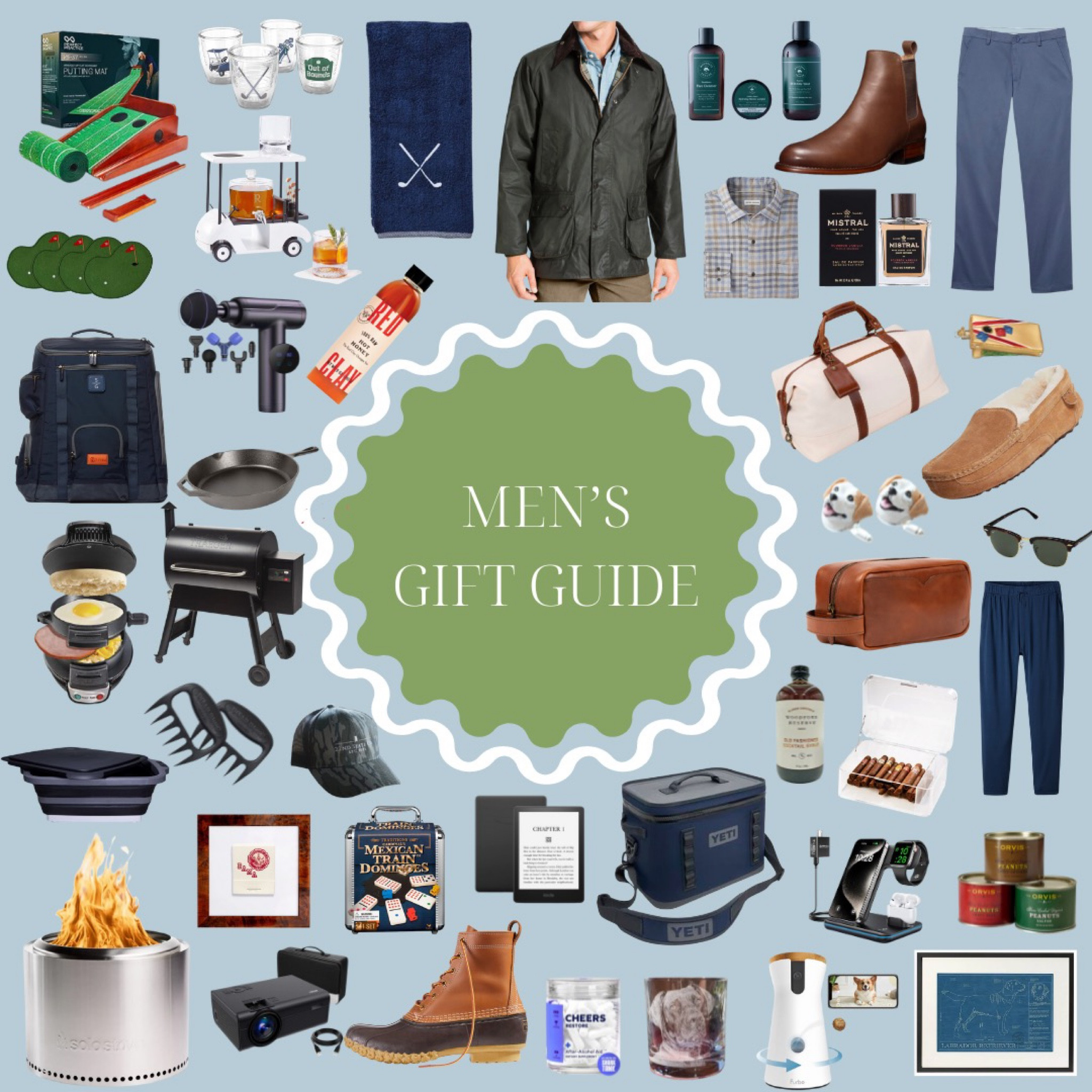 Let’s check off some of the hardest people to shop for…the guys in your life! Whether you’re shopping for your dad, brother, husband, co-worker, fiancé, father-in-law, or any guy in your life I’d like to think I’ve covered something for each of them! Most of the gifts shown are items I’ve either gifted before that received high praise, are items Hunter owns and loves, or are no-brainer great gifts. And if this doesn’t give you enough options to choose from I created an entire product category on my LTK profile (@prepinyourstep) with more ideas! 

#LTKGiftGuide #LTKfindsunder50 #LTKfindsunder100