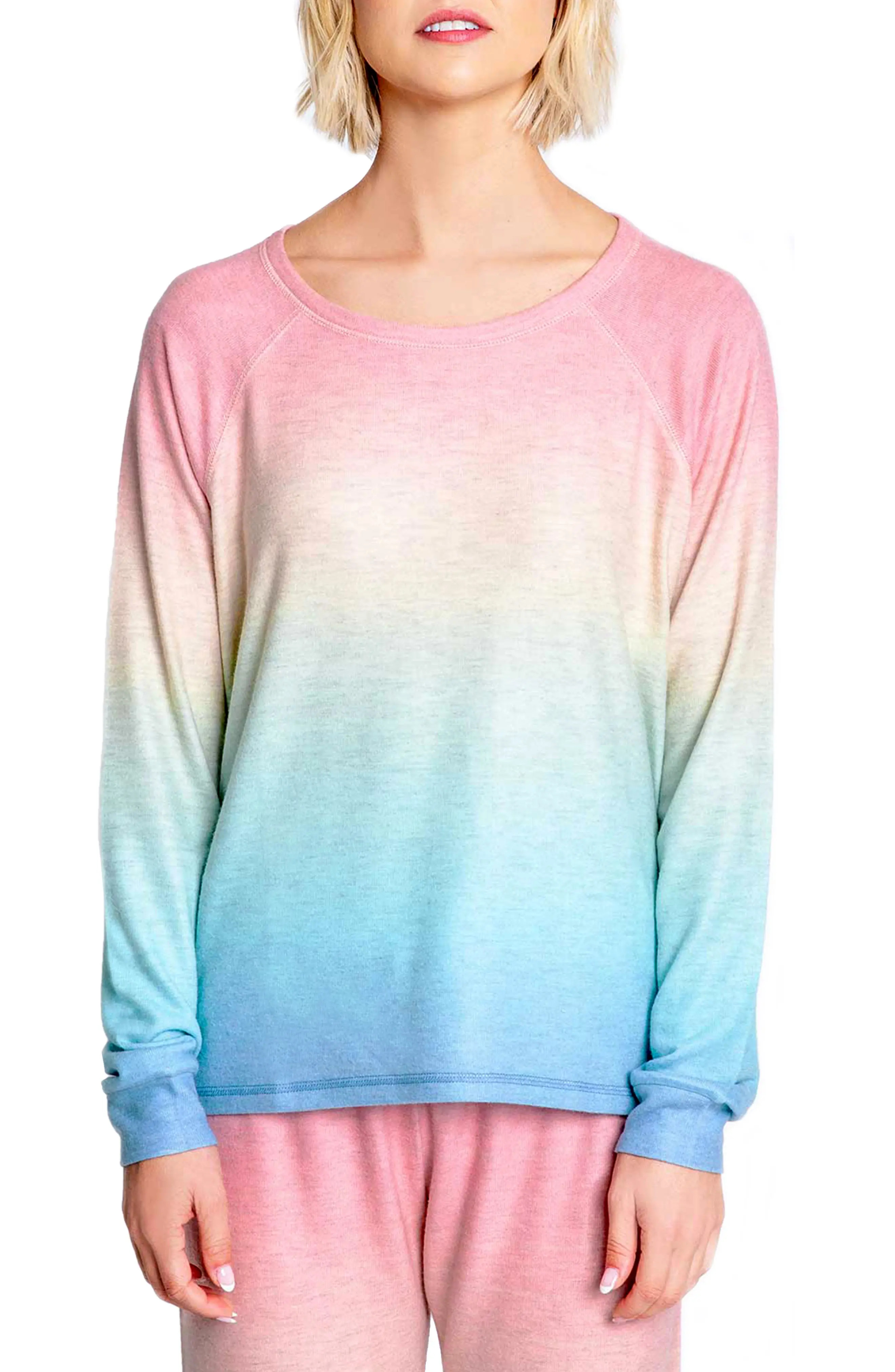 Women's Pj Salvage Beach Bound Ombre Lounge Sweatshirt | Nordstrom