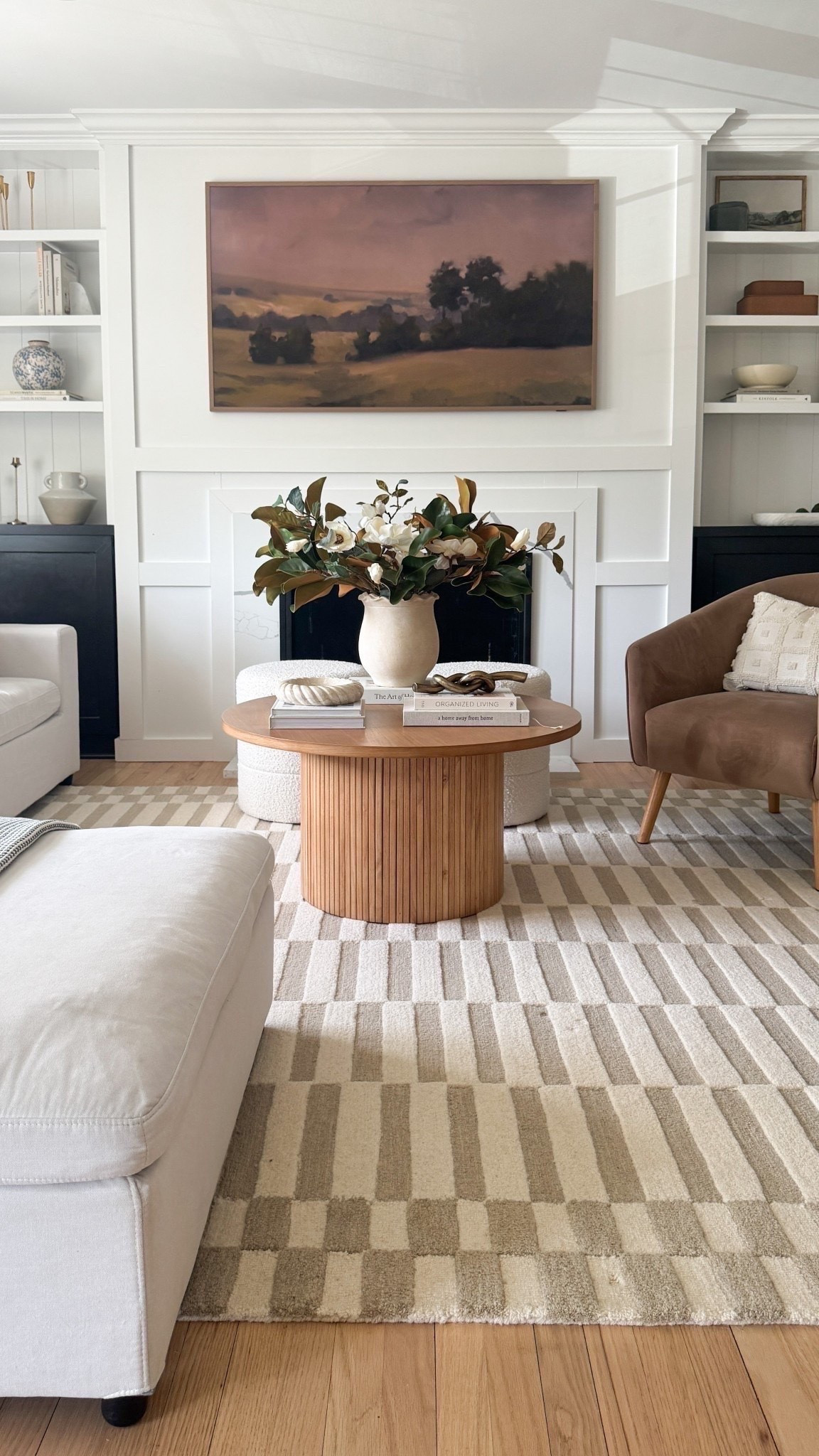 the coffee table + rug combo I didn’t know our living room needed until everything finally came together 🤎✨

these two pieces instantly warmed up the space and made the whole room feel softer, cozier, and so much more finished. the layered textures and warm neutral tones give that elevated modern organic look I’m always drawn to while still keeping everything relaxed and livable. 🌿

it’s amazing how the right foundational pieces can completely change the feel of a room.

#wayfairpartner #wayfair #wayfairfinds #modernorganichome #neutraldecor #cozylivingroom #budgetfriendlystyle #LTKHome #LTKStyleTip #LTKSaleAlert

#LTKmomlife #LTKvlog #LTKHome