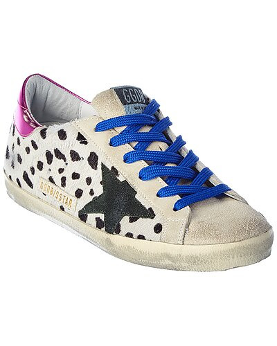 Golden Goose Superstar Haircalf & Suede Sneaker | Gilt