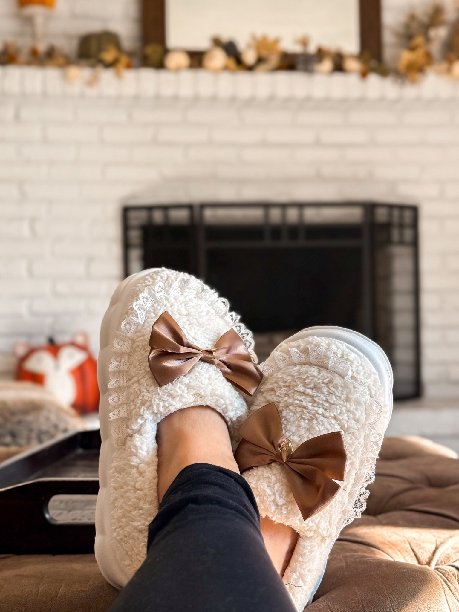 The coziest slippers for fall and they are on sale for less than $20! 

#LTKGiftGuide #LTKShoeCrush #LTKSaleAlert