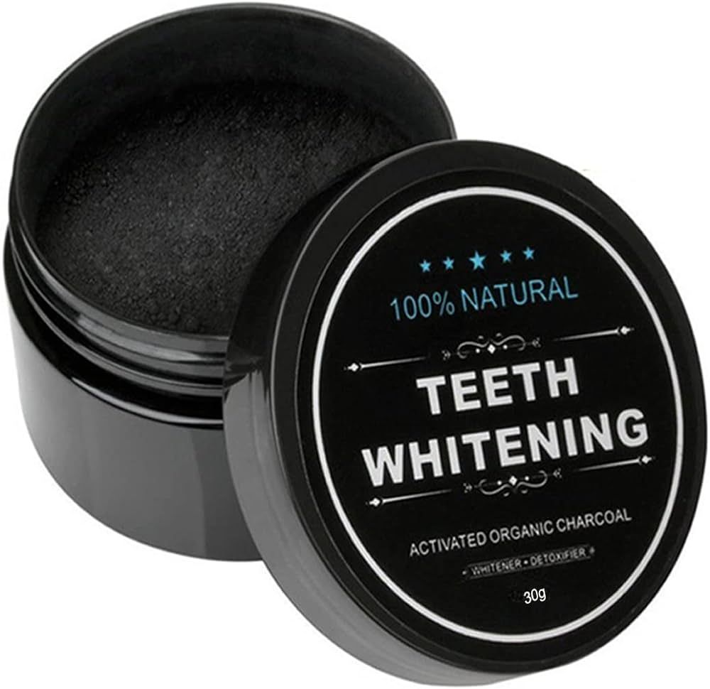 Lythor Teeth Whitening Charcoal Powder, Teeth Whitener Powder Oral Care Sets Natural Coconut, No ... | Amazon (US)