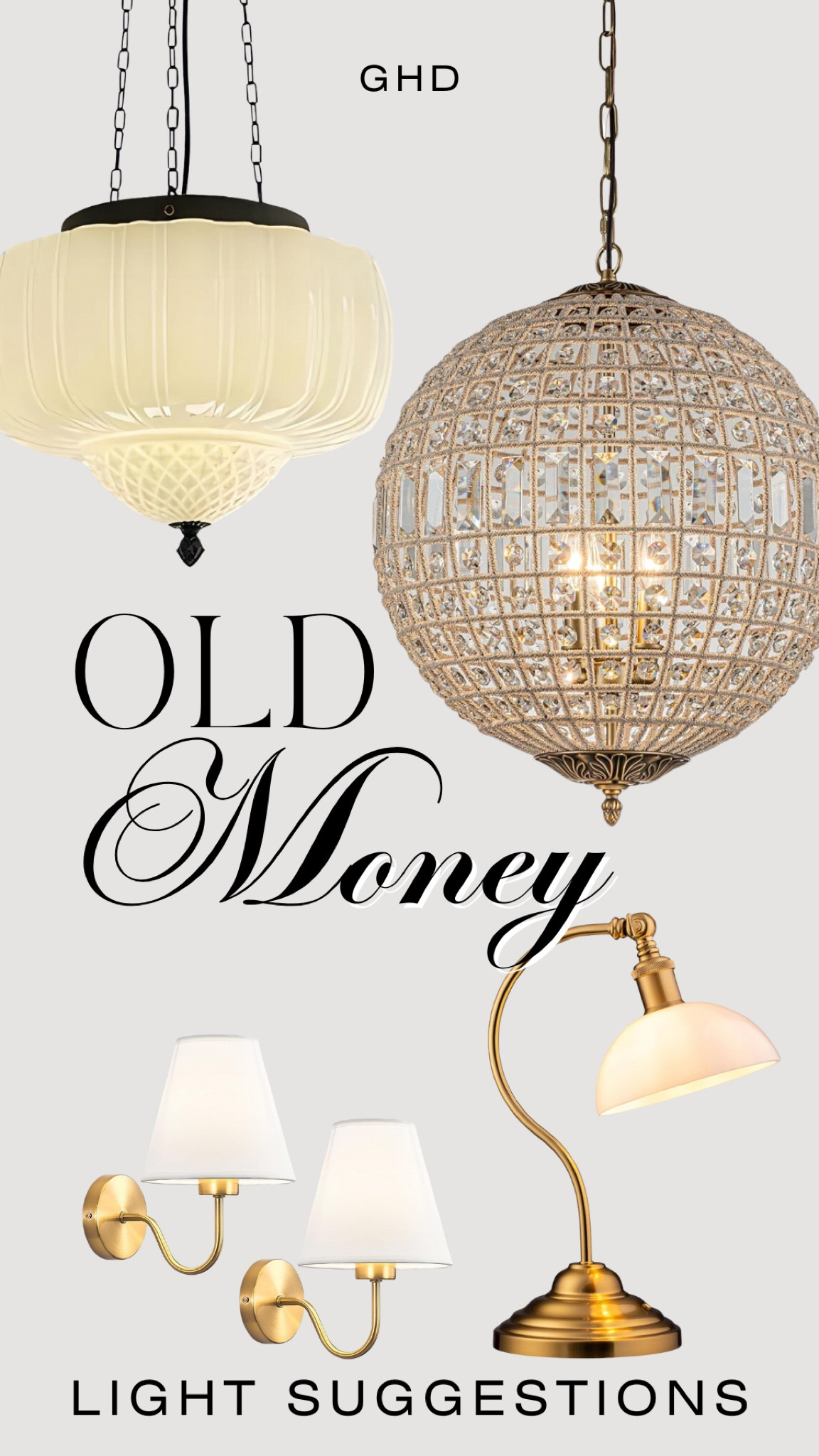 Old Money Light Selection

#oldmoney #homedecor #wallsconce #brasslight #light #pendantlight

#LTKStyleTip #LTKHome #LTKFindsUnder100