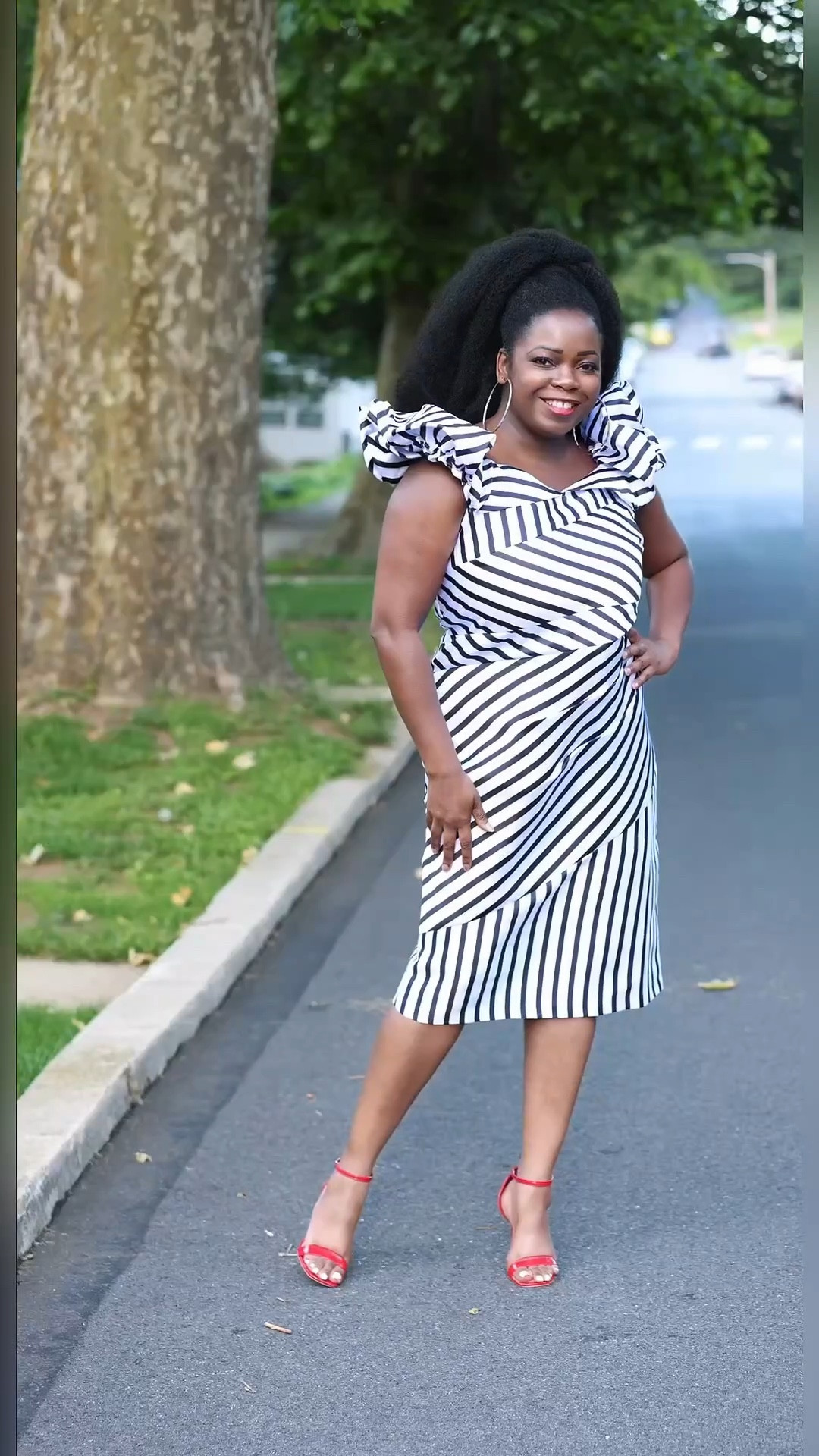 ASHRO Aja Sheath Dress. Turn heads in zigzag stripes and dramatic bubble sleeves!

@shopashro

#iamashro#ashrostyle

#LTKSummerEdit #LTKMidsize #LTKFindsUnder100