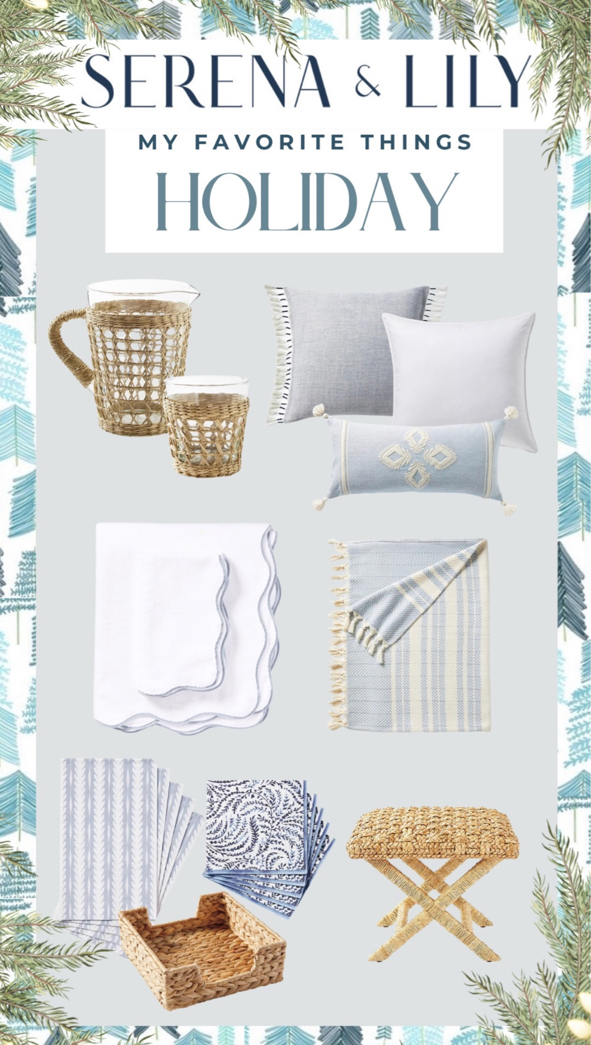 Serena and Lily holiday! My favorite things 💙 

#LTKCyberSaleES #LTKCyberSaleFR #LTKCyberWeek