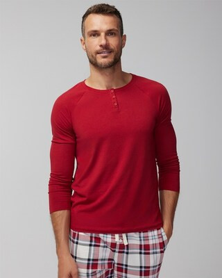 Family Pajamas Men's Henley | SOMA