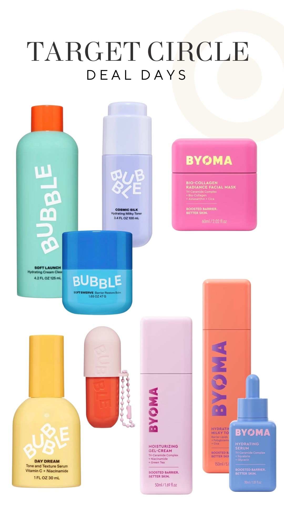 Target Circle Days skincare deals! Up to 40% off  

#LTKBeauty #LTKselfcare