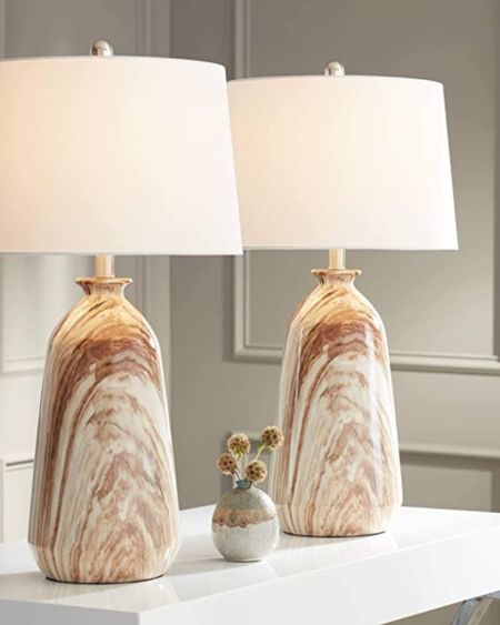 I’m debating these lamps for our bedroom night stands. They are so gorgeous! 

#LTKstyletip #LTKhome #LTKsalealert