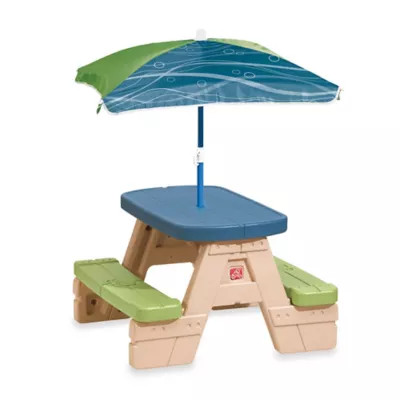Step2® Sit & Play Picnic Table with Umbrella | buybuy BABY | buybuy BABY