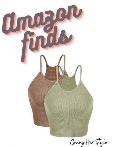 Amazon workout tanks 
Halter tank top. Amazon finds. Fitness. Fit. Workout. Athletic wear. Activewear. Running. Hiking. Casual outfit. Casual style. Tank tops. Spring. Yoga. Pilates. Cycling. Amazon finds. Amazon fit. Amazon fashion. 

#LTKtravel #LTKfit #LTKunder50