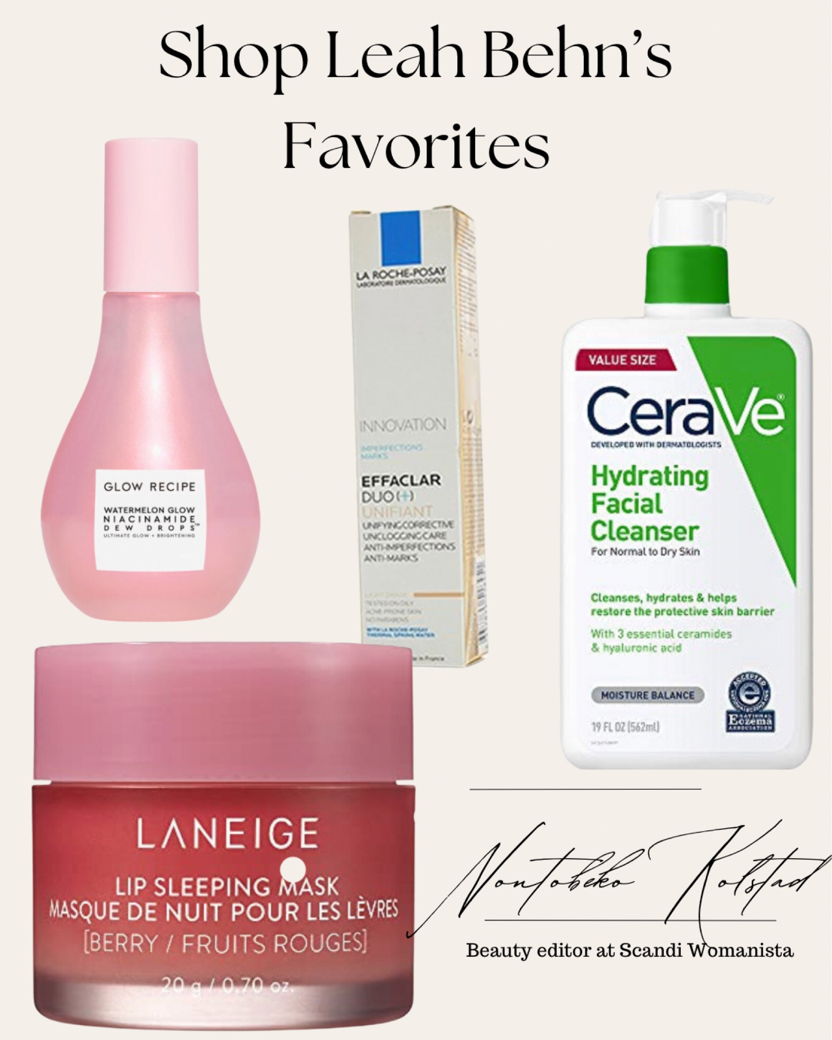 Cover Girl with a gorgeous skin - Leah Behn : These are the ones she won’t stop raving about on social media! 

#LTKStyleTip #LTKMostLoved #LTKBeauty