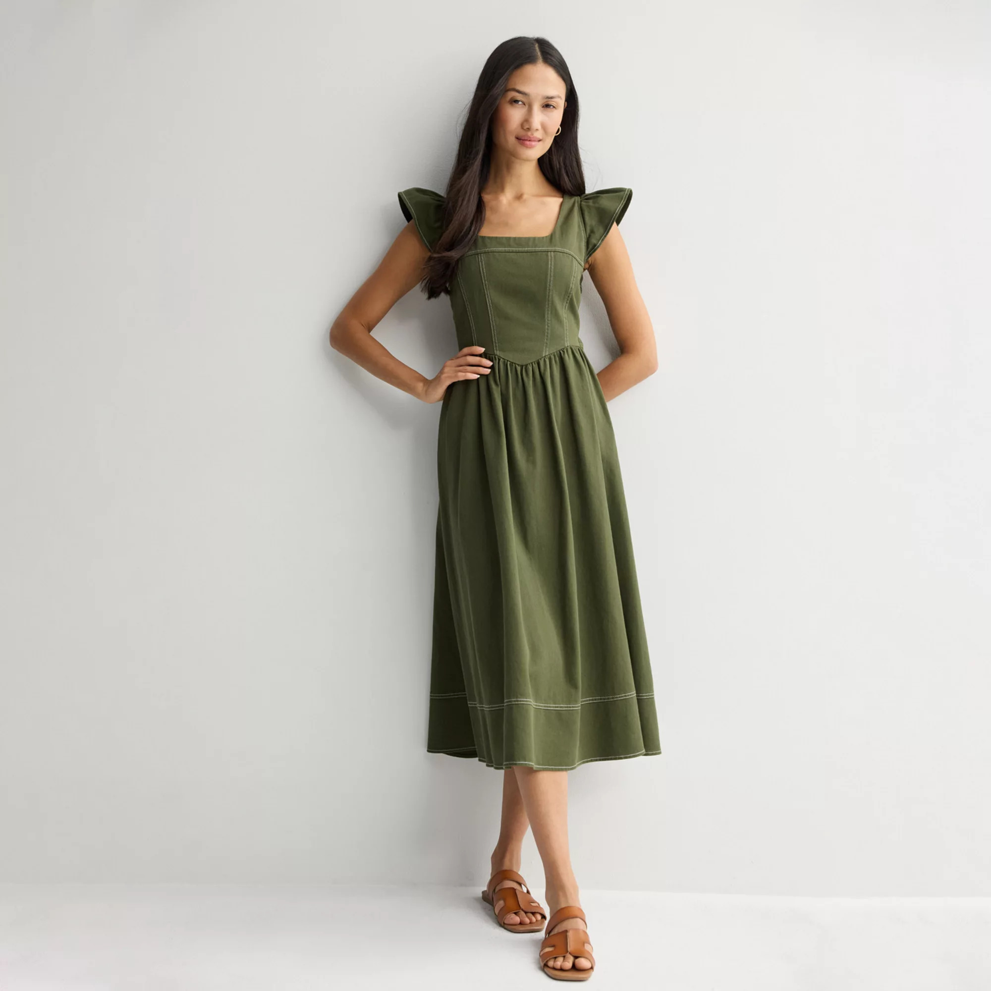 Women's Farmers Market Midi Dress | Kohl's
