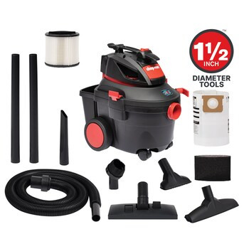 Shop-Vac 4-Gallon 5.5-HP Corded Wet/Dry Shop Vacuum with Accessories Included | Lowe's