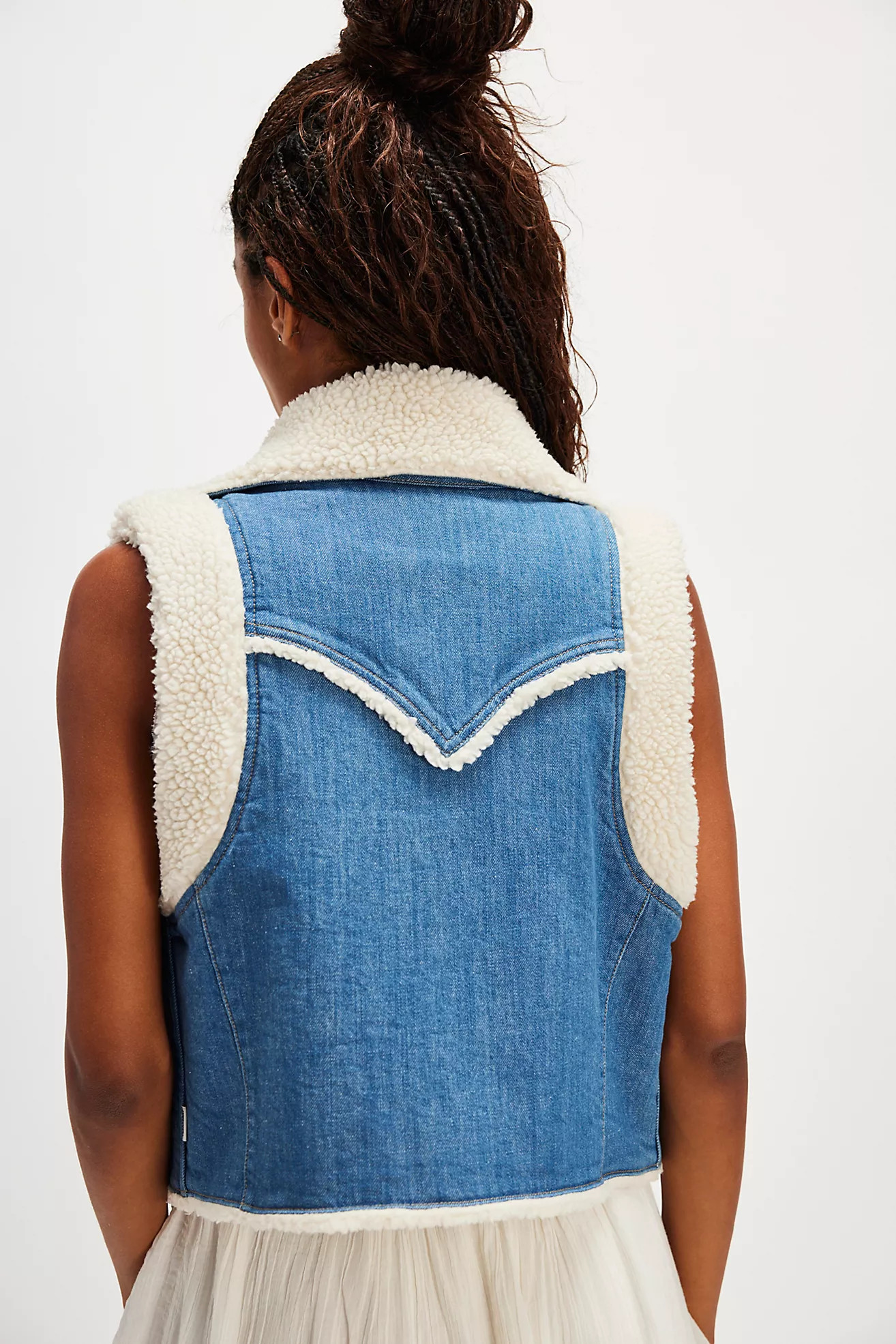 Wrangler Sherpa Vest | Free People (Global - UK&FR Excluded)