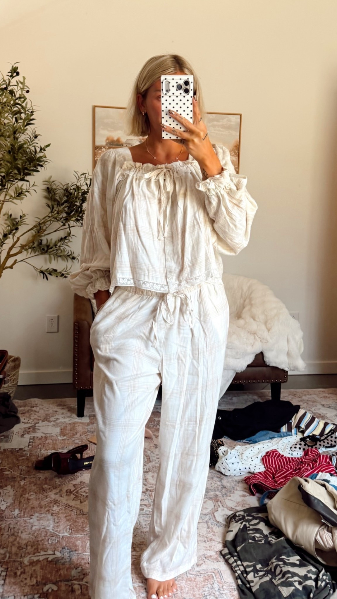 @Walmart another adorable pajama set! Also comes in navy/hunter green which screams Christmas vibes! 🎄

#LTKNYFW #LTKootd #LTKmomlife