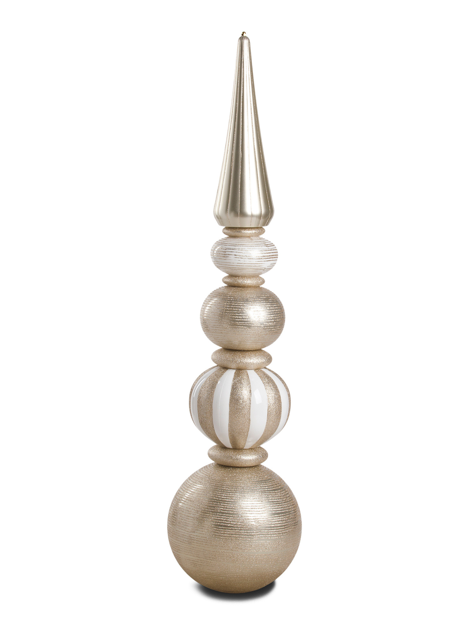 Candy Apple Glitter Finial Decor | TJ Maxx