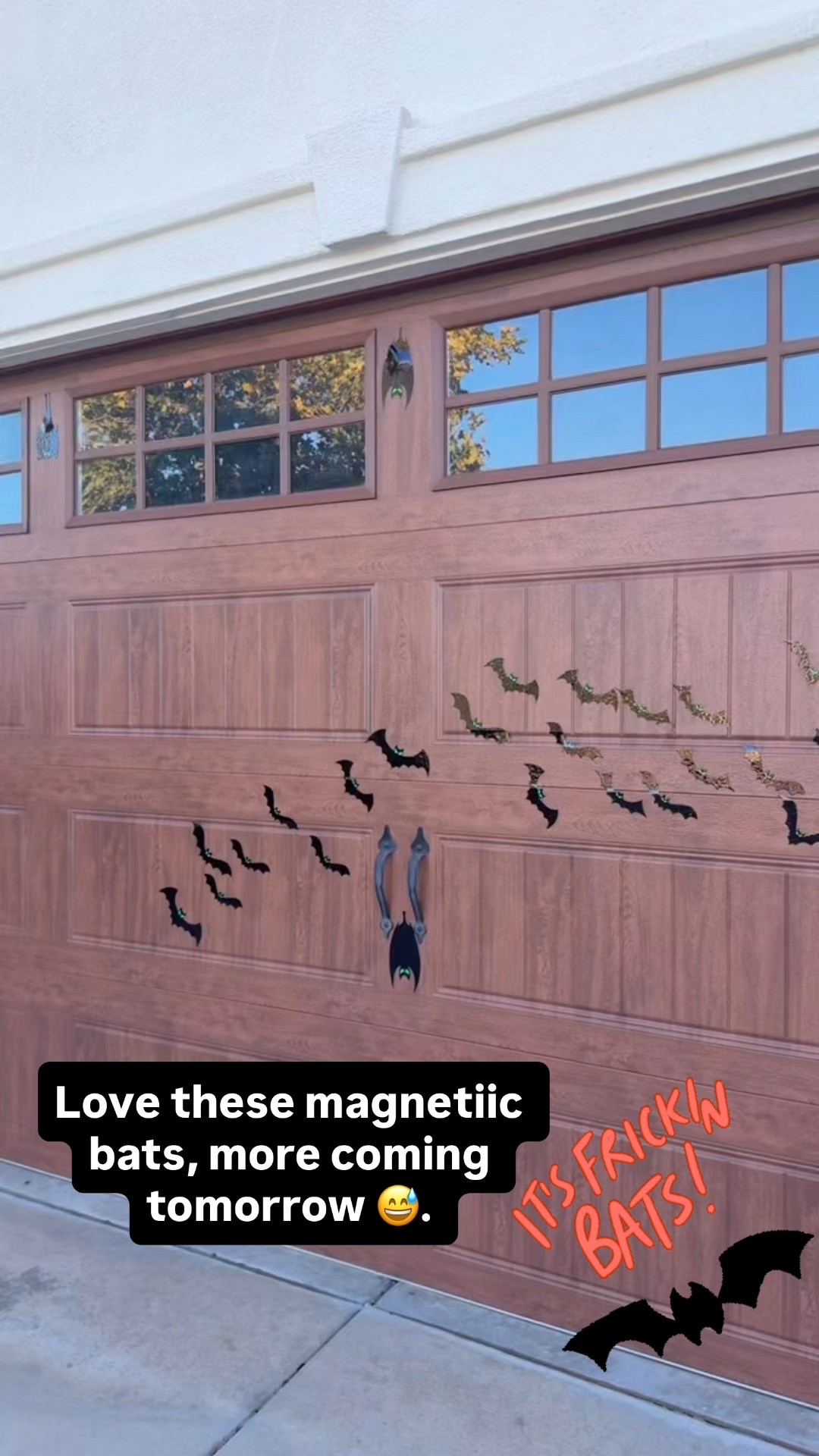 Loving these magnetic bats from Amazon! They make a big statement but take just minutes to set up. Super easy, minimal storage, and perfect for Halloween vibes. Can’t wait to paint some tomorrow for a fun indoor project too!

Big statement, small storage = total win-win.

#HalloweenDecor #EasyHalloween #MagneticBats #DIYHalloween #HalloweenVibes #SpookySeason #DecorGoals #HalloweenFun #HomeDecorHacks #FestiveAndEasy

#LTKSeasonal #LTKHalloween #LTKHome