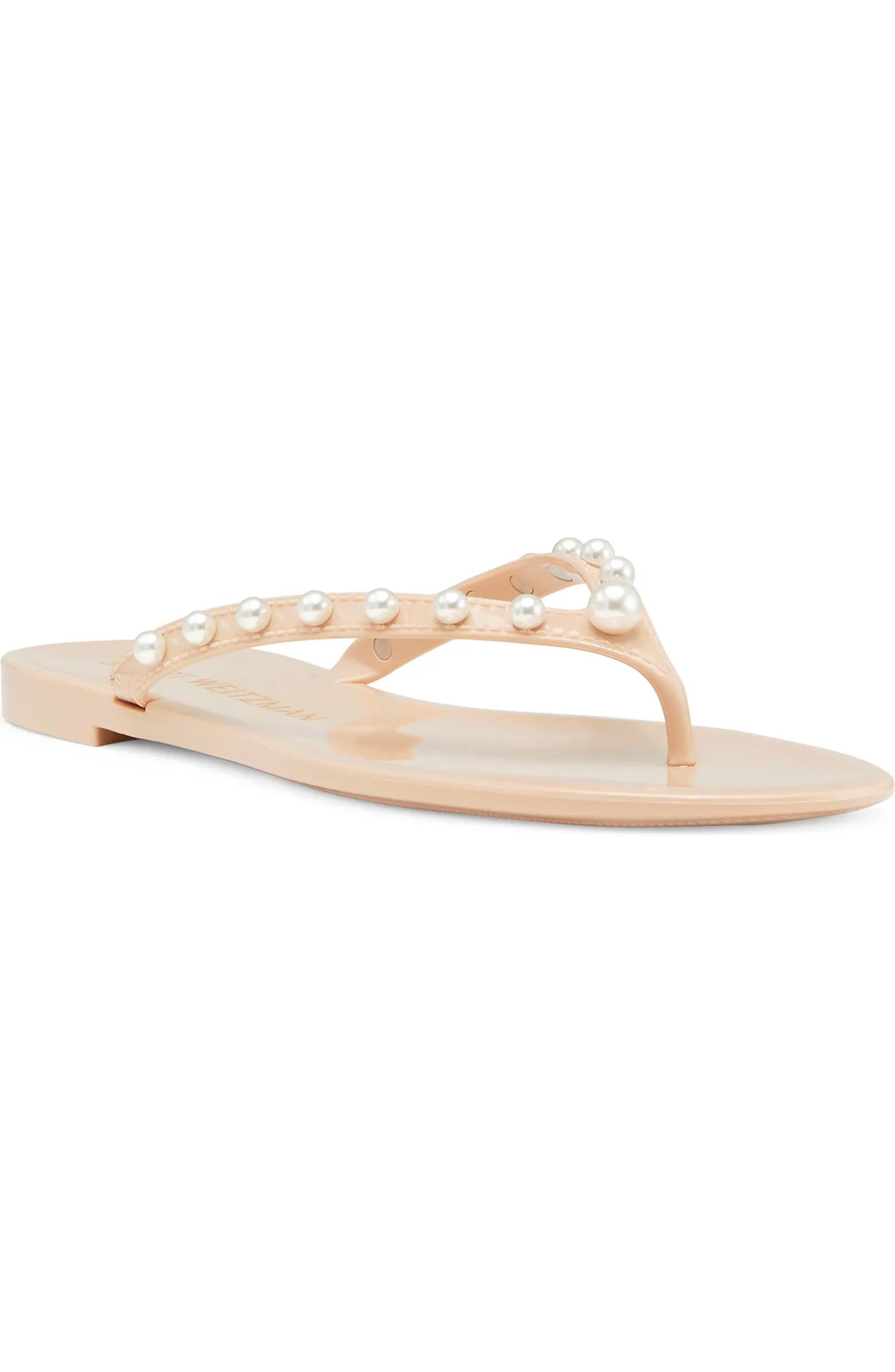 Stuart Weitzman Goldie Jelly Flip Flop (Women) | Nordstromrack | Nordstrom Rack