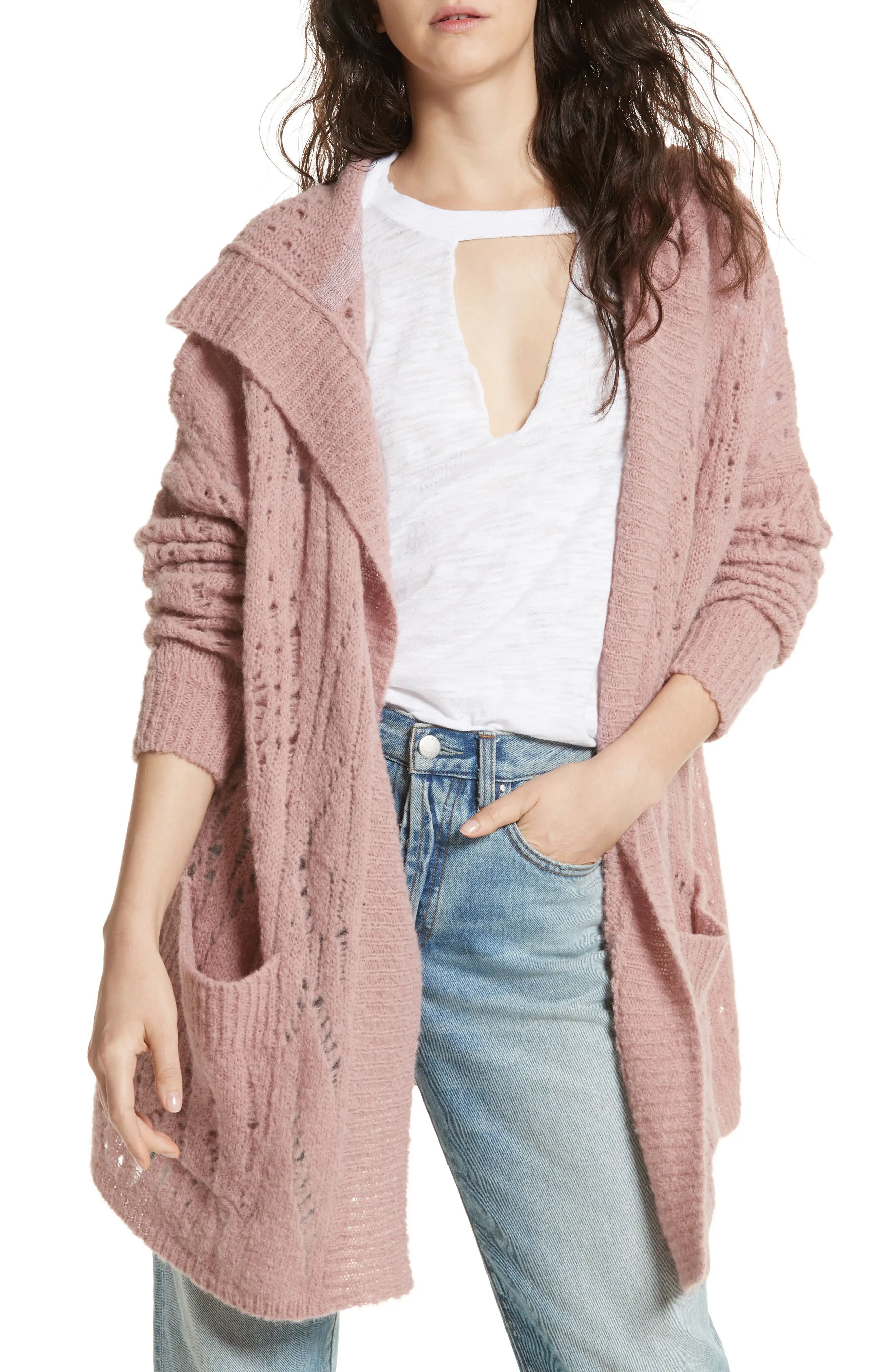 Lemon Drop Hooded Cardigan | Nordstrom