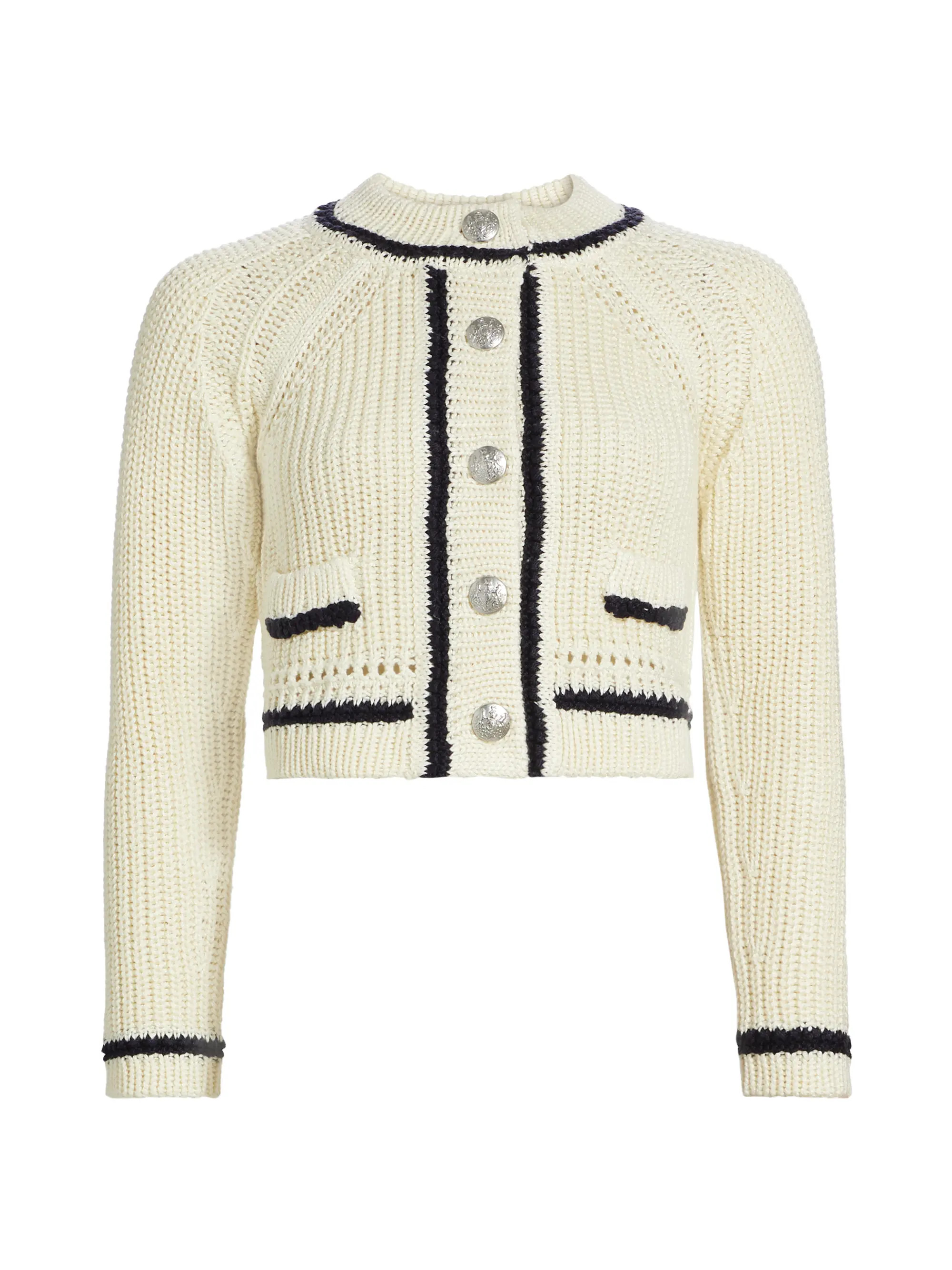 Beatrice Cotton Knit Cardigan | Saks Fifth Avenue