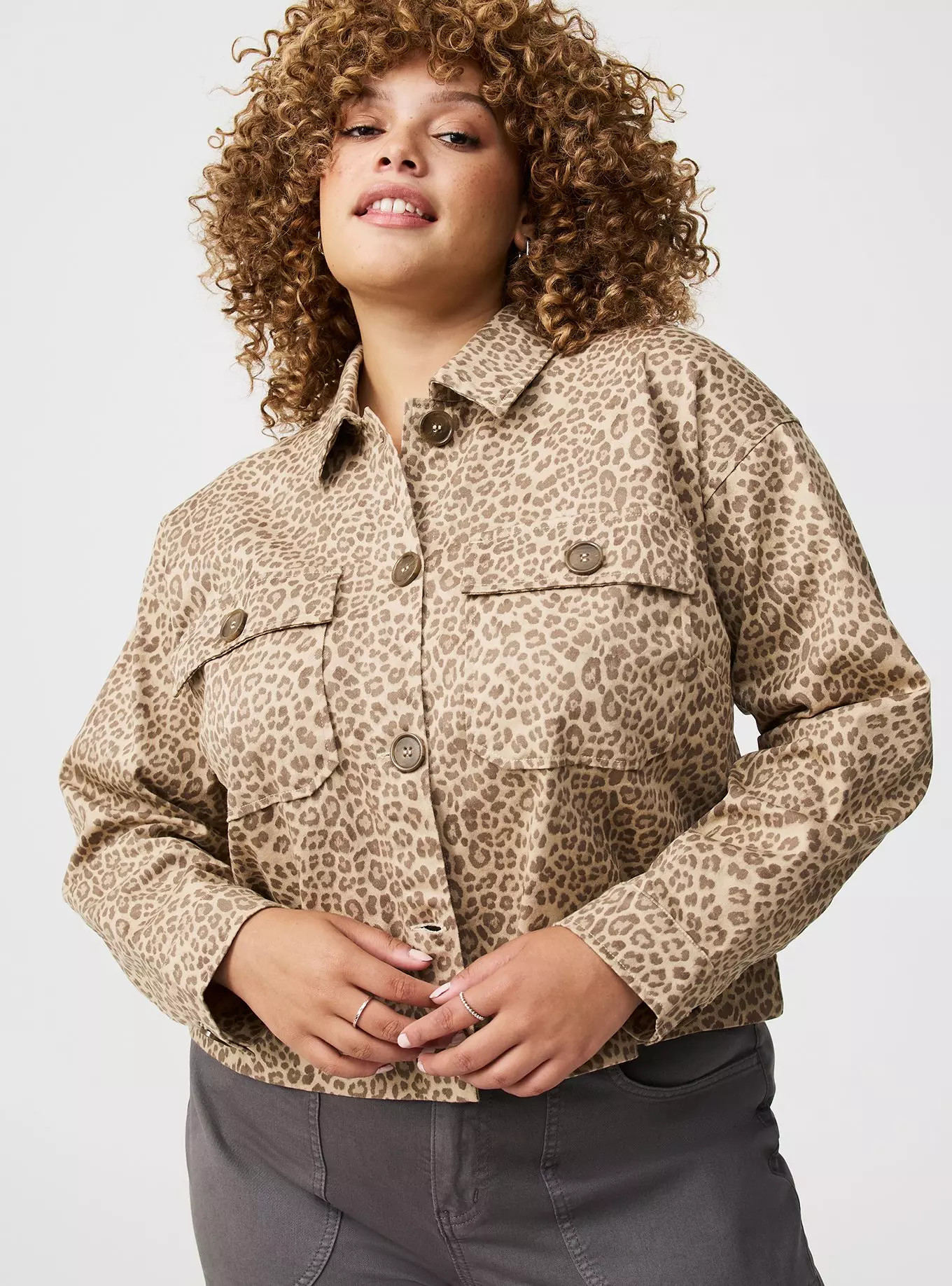 Stretch Twill Jacket | Torrid (US & Canada)