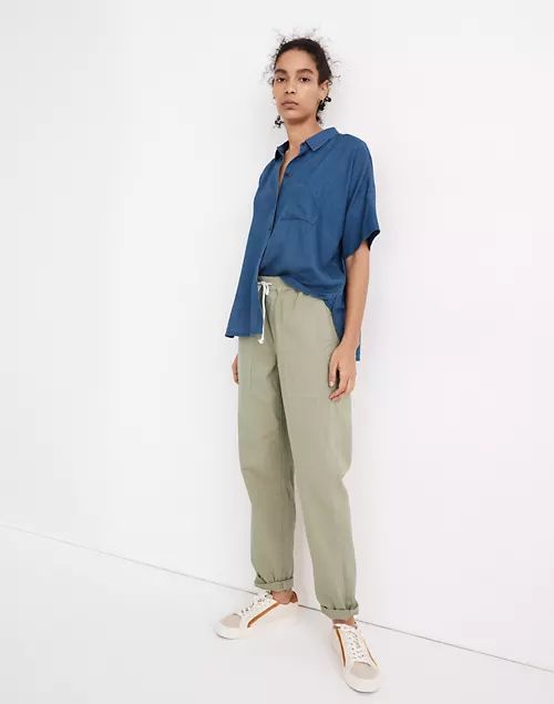 Pull-On Relaxed Pants | Madewell